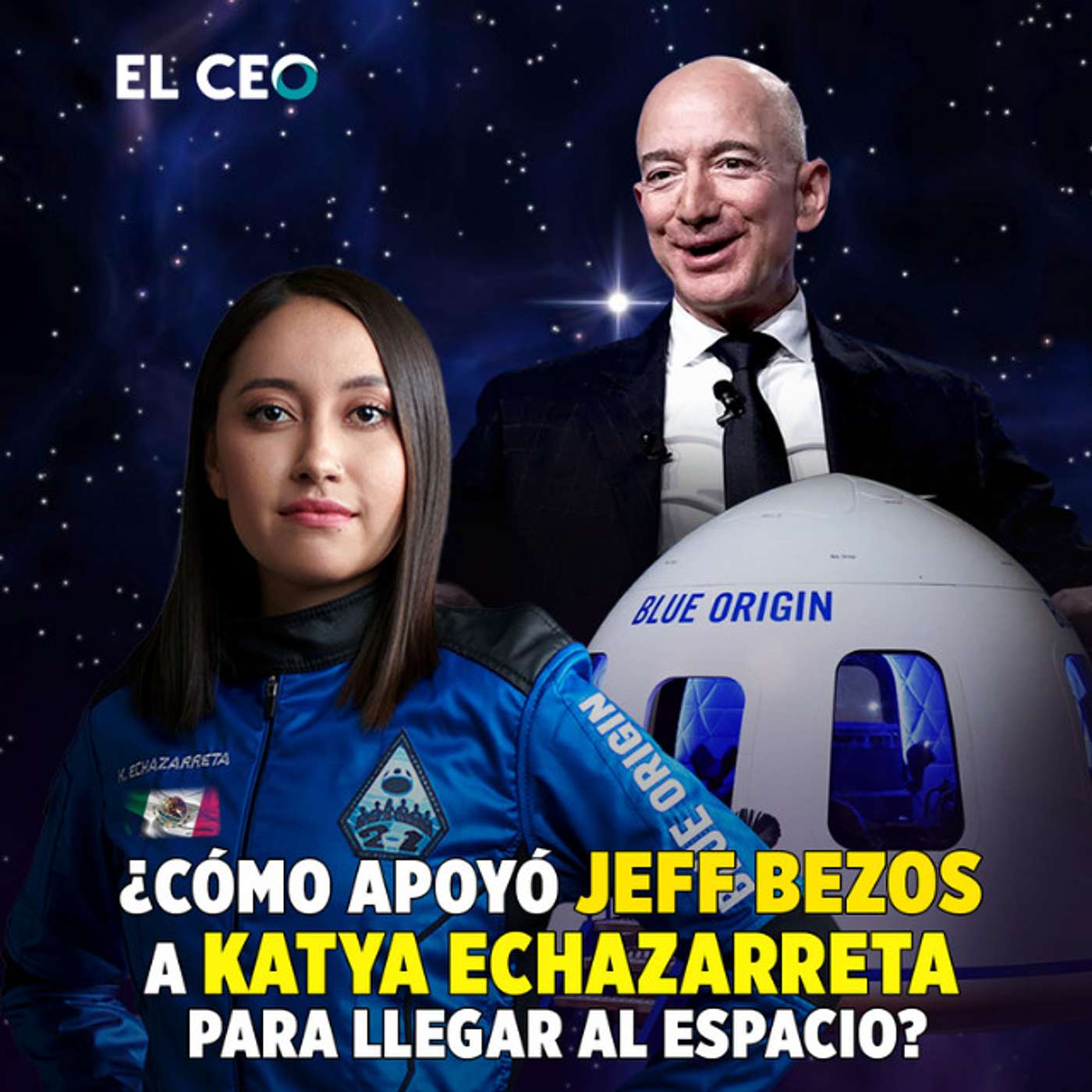 ¿Cómo apoyó Jeff Bezos a Katya Echazarreta para llegar al espacio? episode artwork