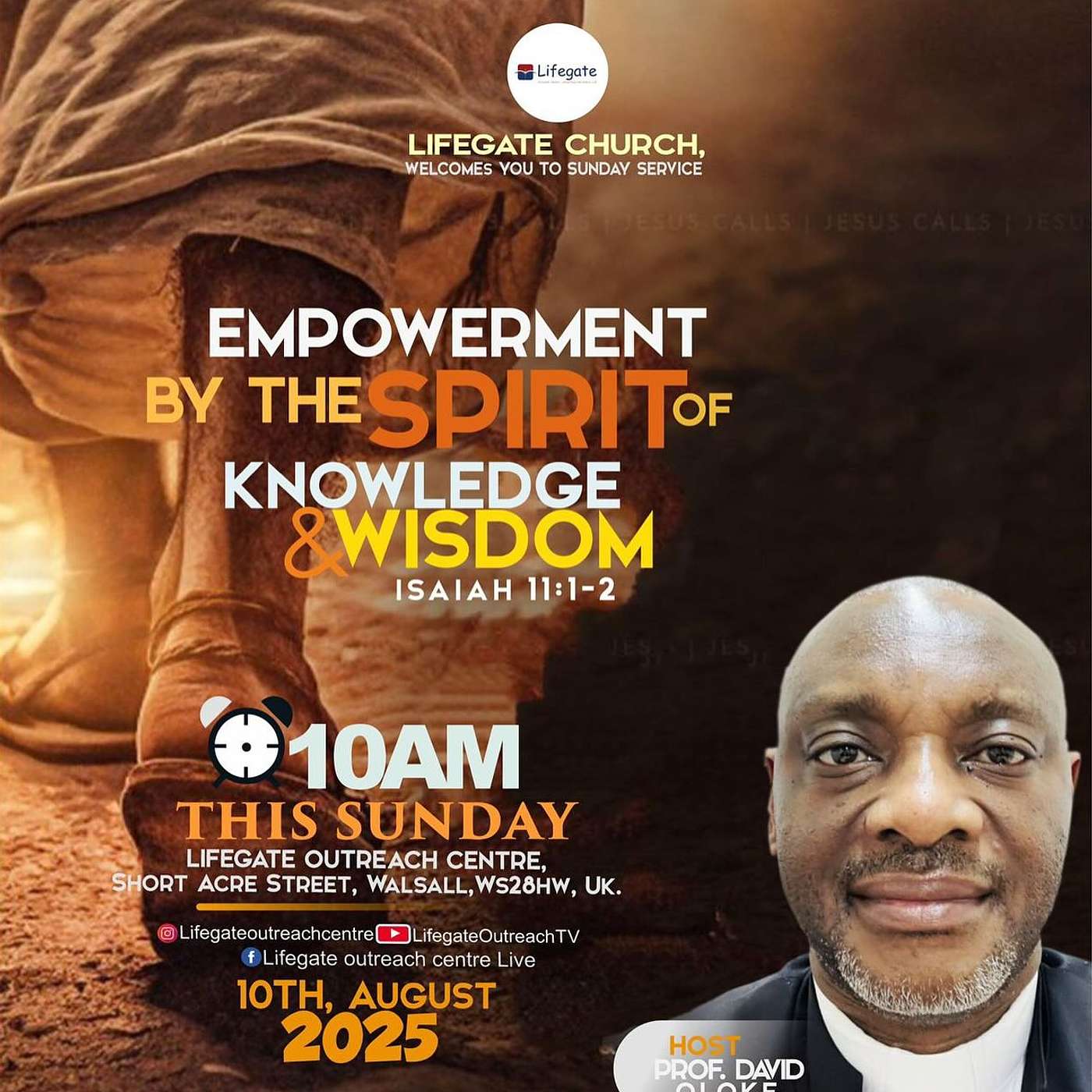Empowerment by the Spirit of Knowledge and Wisdom - Lifegate Church - 10.08.25 episode artwork