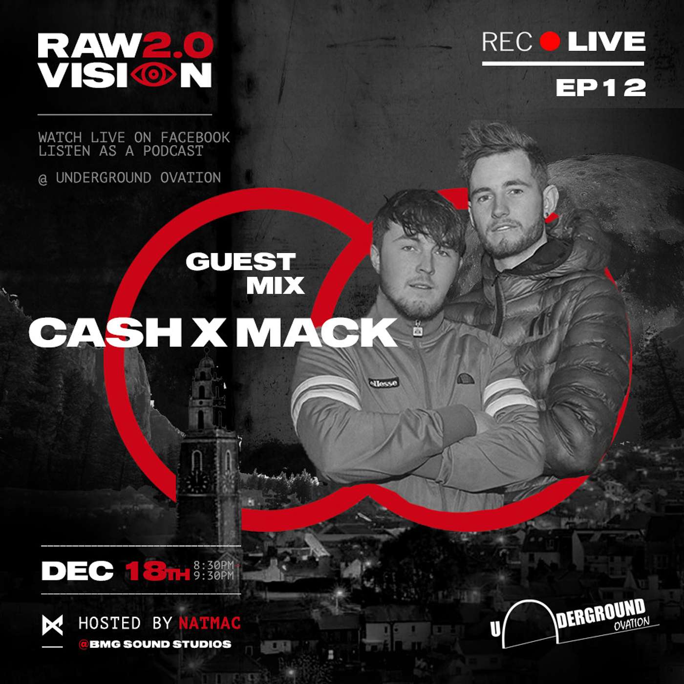 Raw Vision Mix Show S2 EP12 - Guest Mix - Cash X Mack