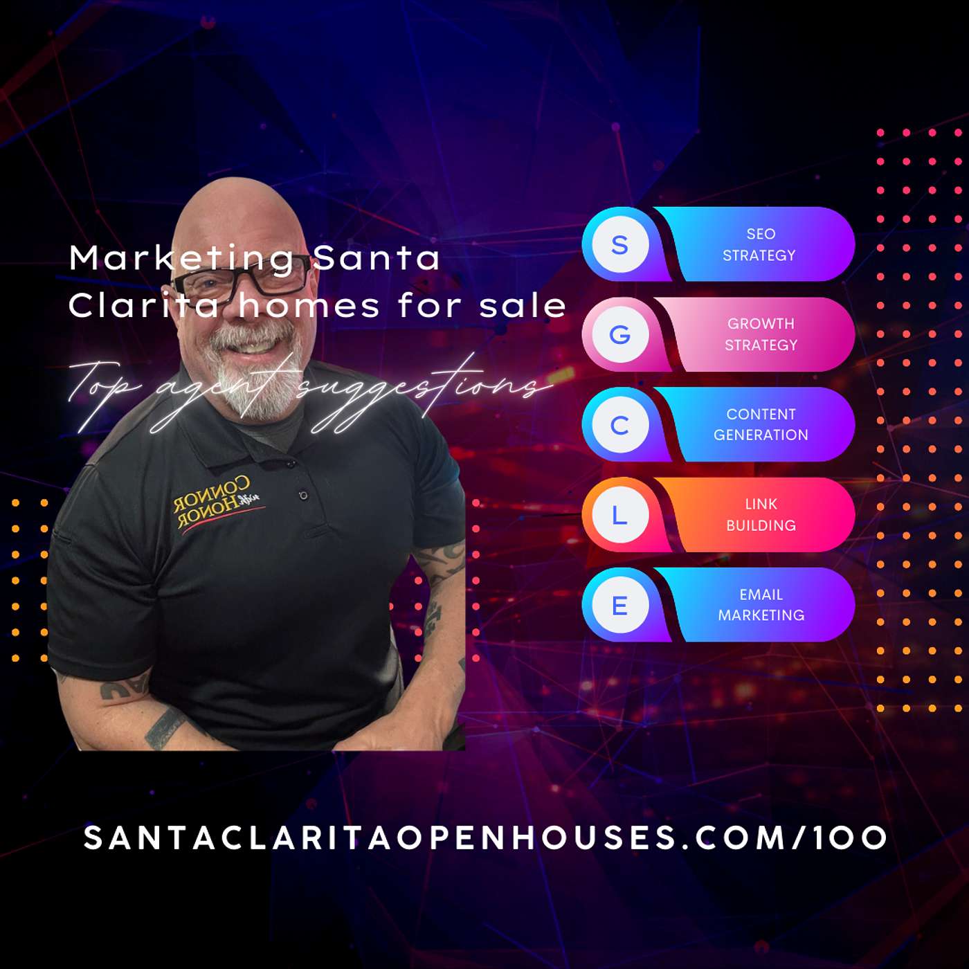100 Point Marketing plan for selling Santa Clarita real estate in 2025