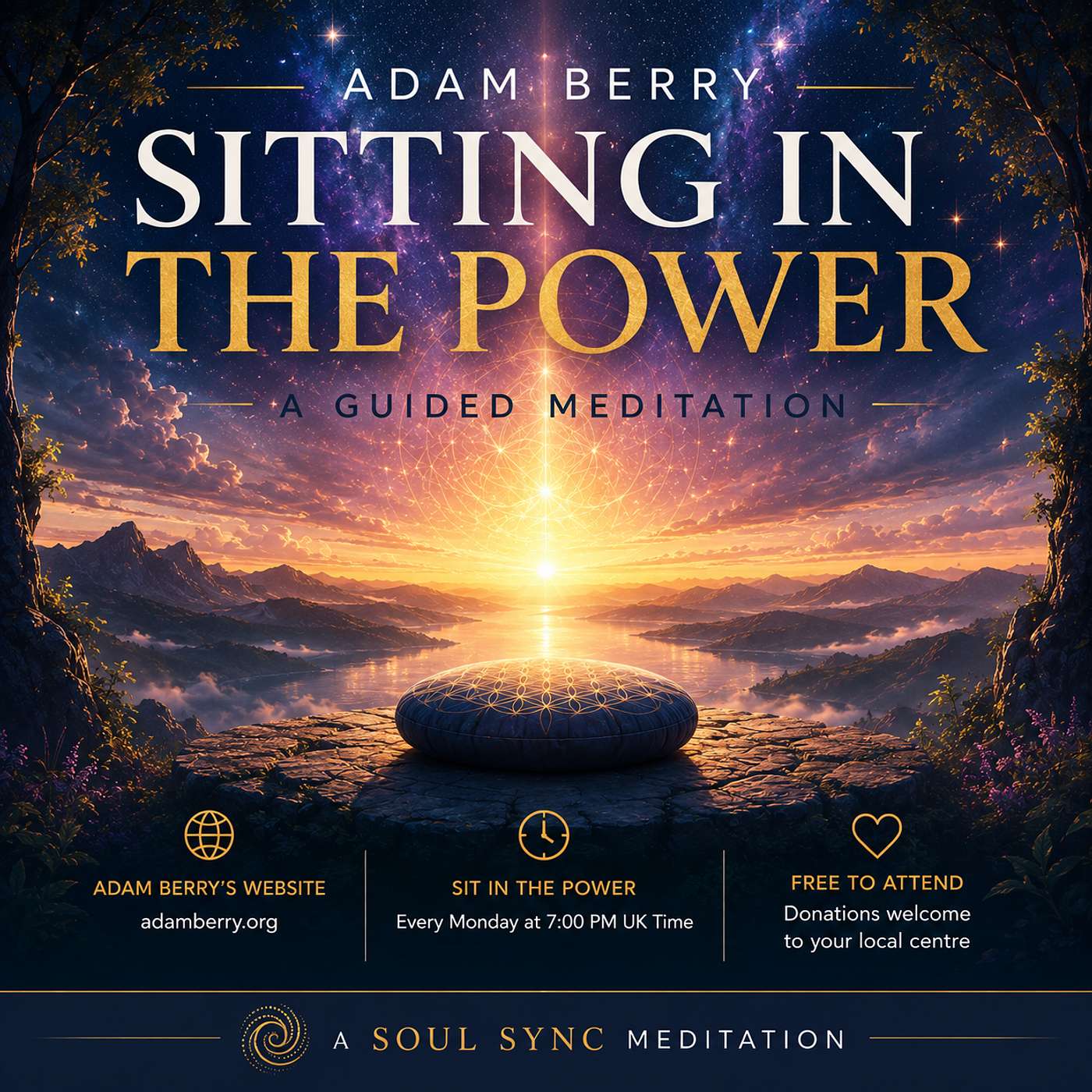 Sitting in the Power: A Guided Meditation with Adam Berry episode artwork