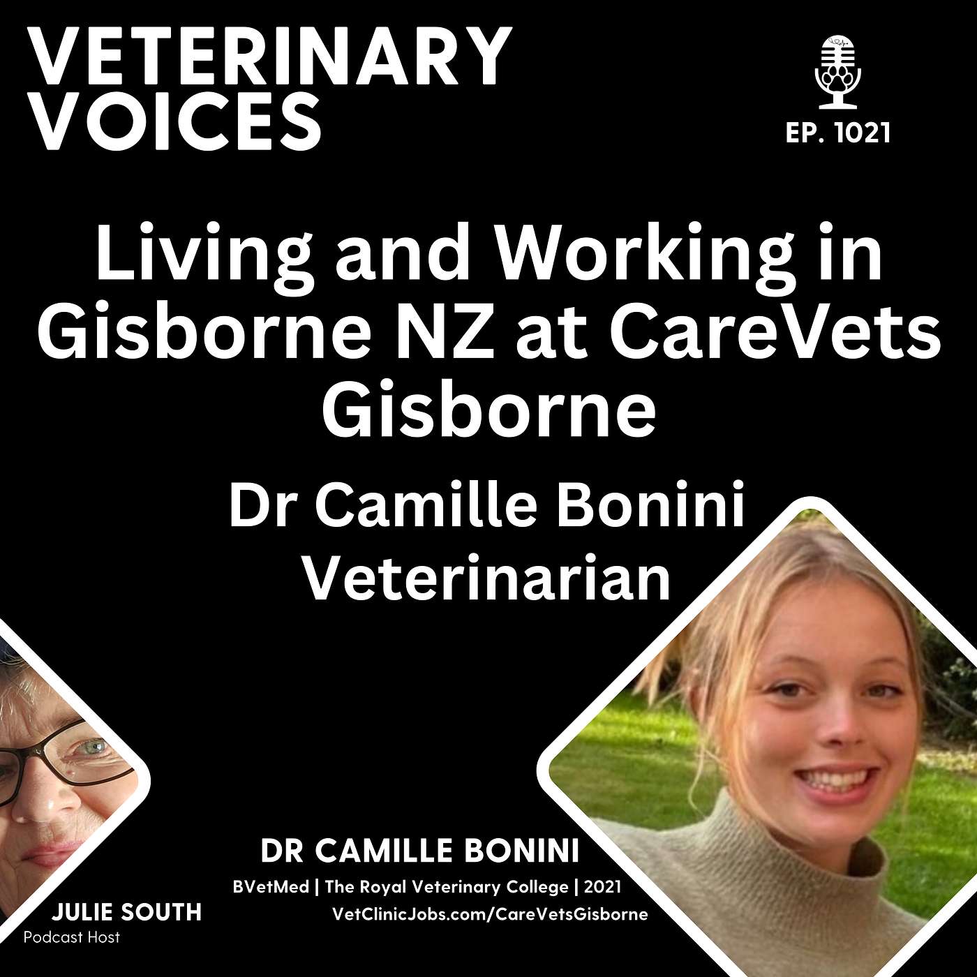 Living and Working as a Veterinarian at CareVets Gisborne with Dr Camille Bonini - ep.1021
