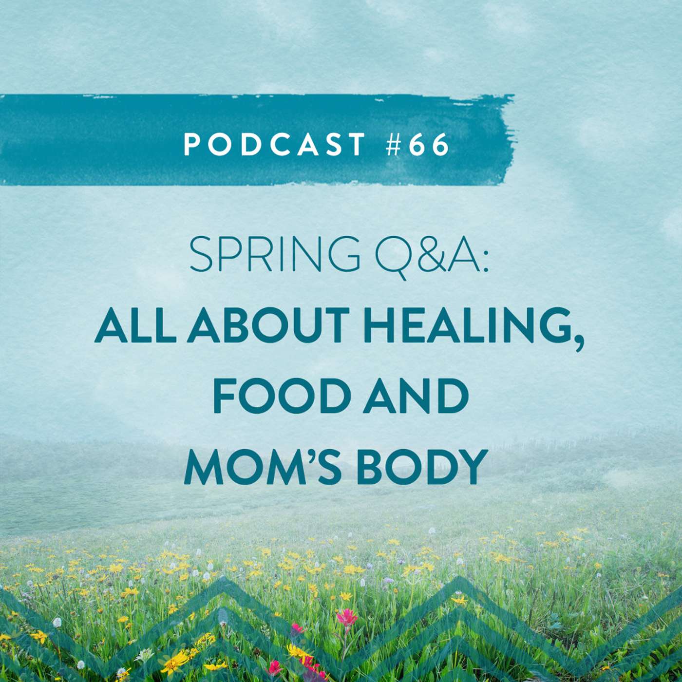 #66 SPRING Q & A: ALL ABOUT HEALING, FOOD AND MOM’S BODY episode artwork