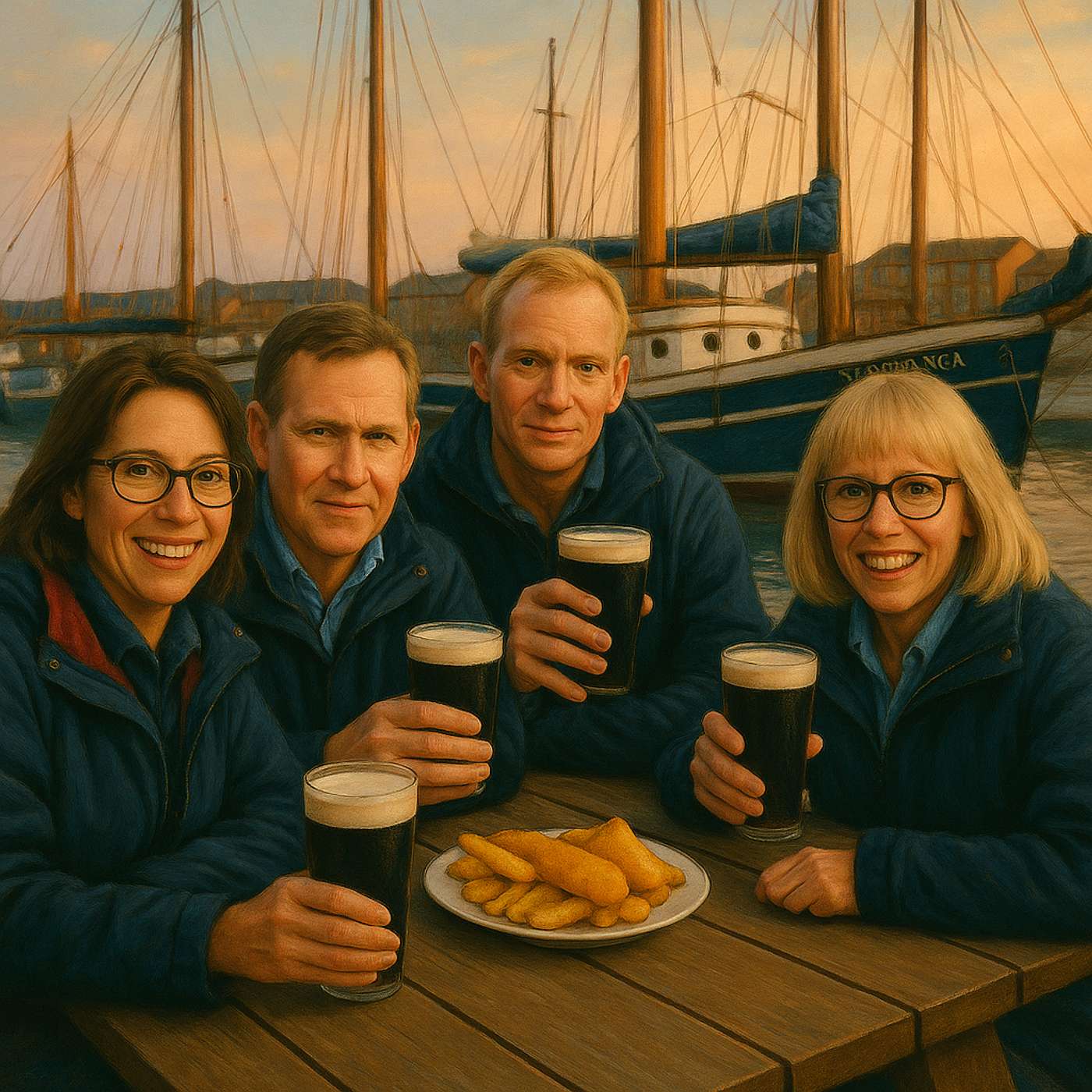 Atlantic Homecoming: Veteran Crew, Storm Survival & Ireland Landfall