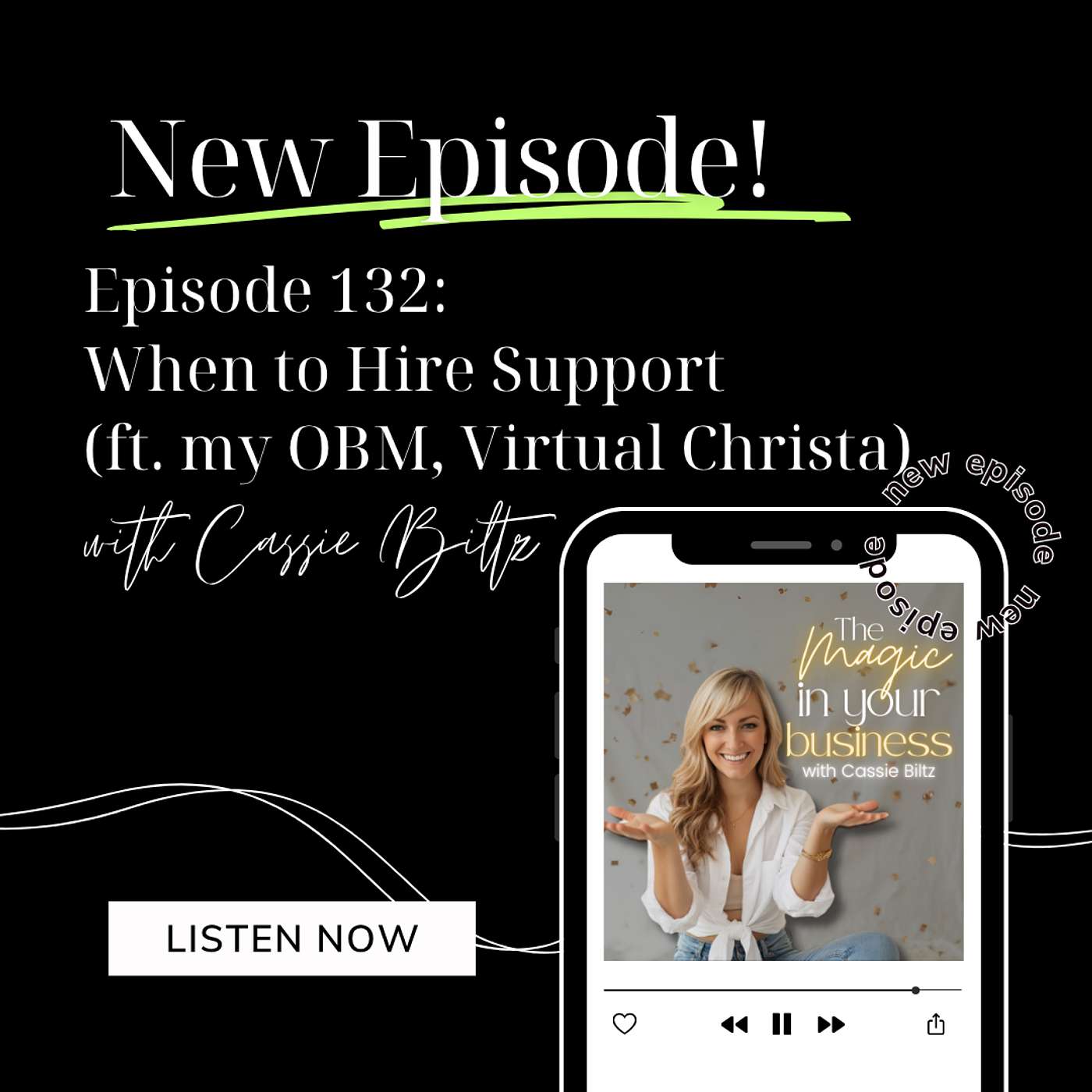 When to Hire Support (ft. my OBM, Virtual Christa)