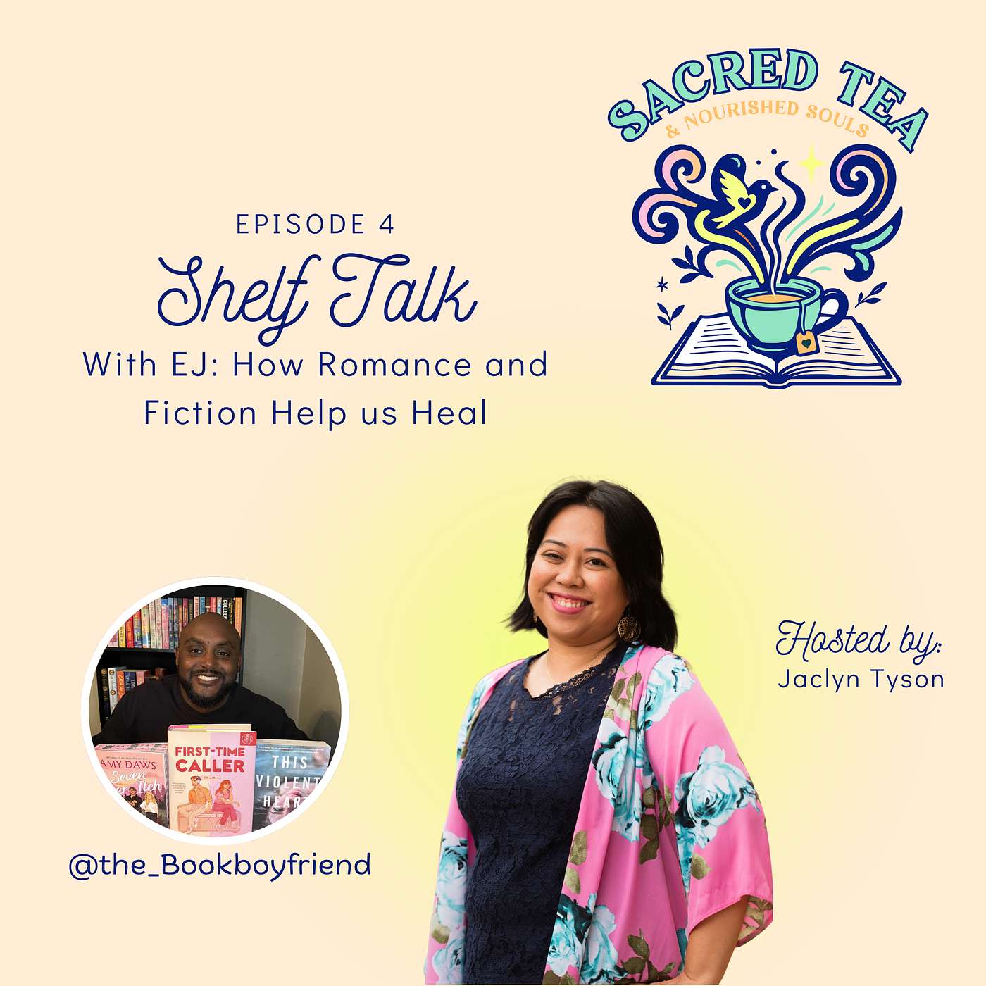 Episode 4: Shelf Talk with EJ: How Romance & Fiction Help Us Heal