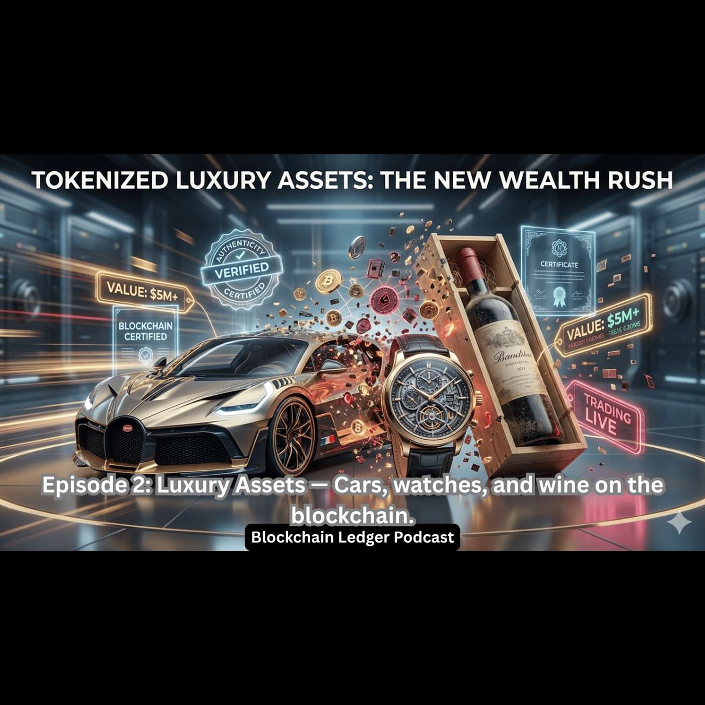 Art, Collectibles, and Luxury Goods: 3 Part Series--Luxury Assets — Cars, Watches, and Wine on the Blockchain