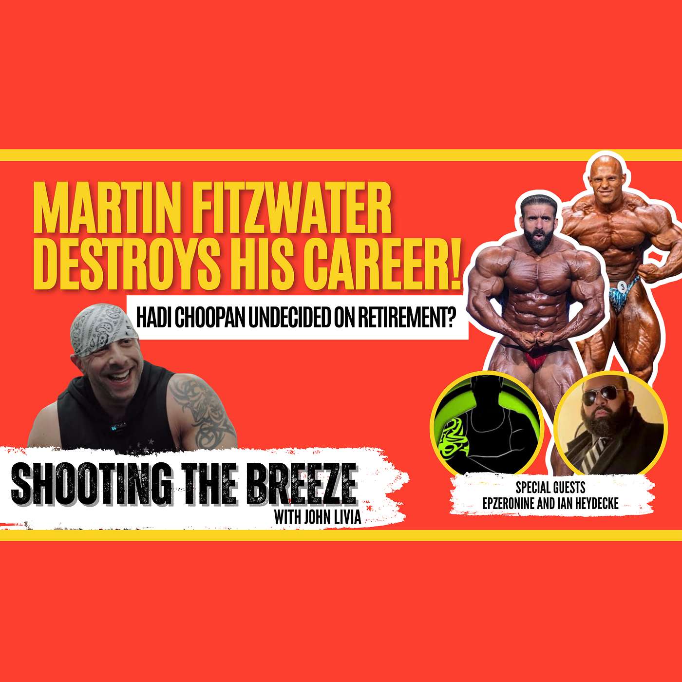 Shooting the Breeze. Martin Fitzwater destroys his career and Hadi is uncertain about retirement.