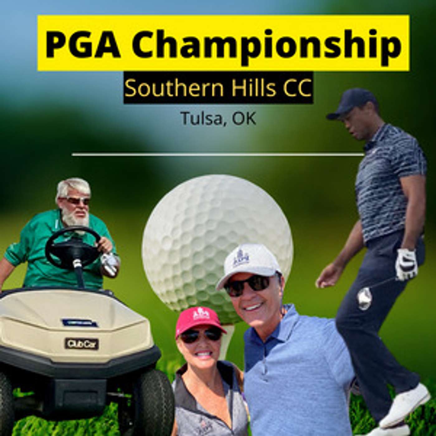 Tiger Woods and John Daly: An Entertaining First Round of the PGA Championship episode artwork