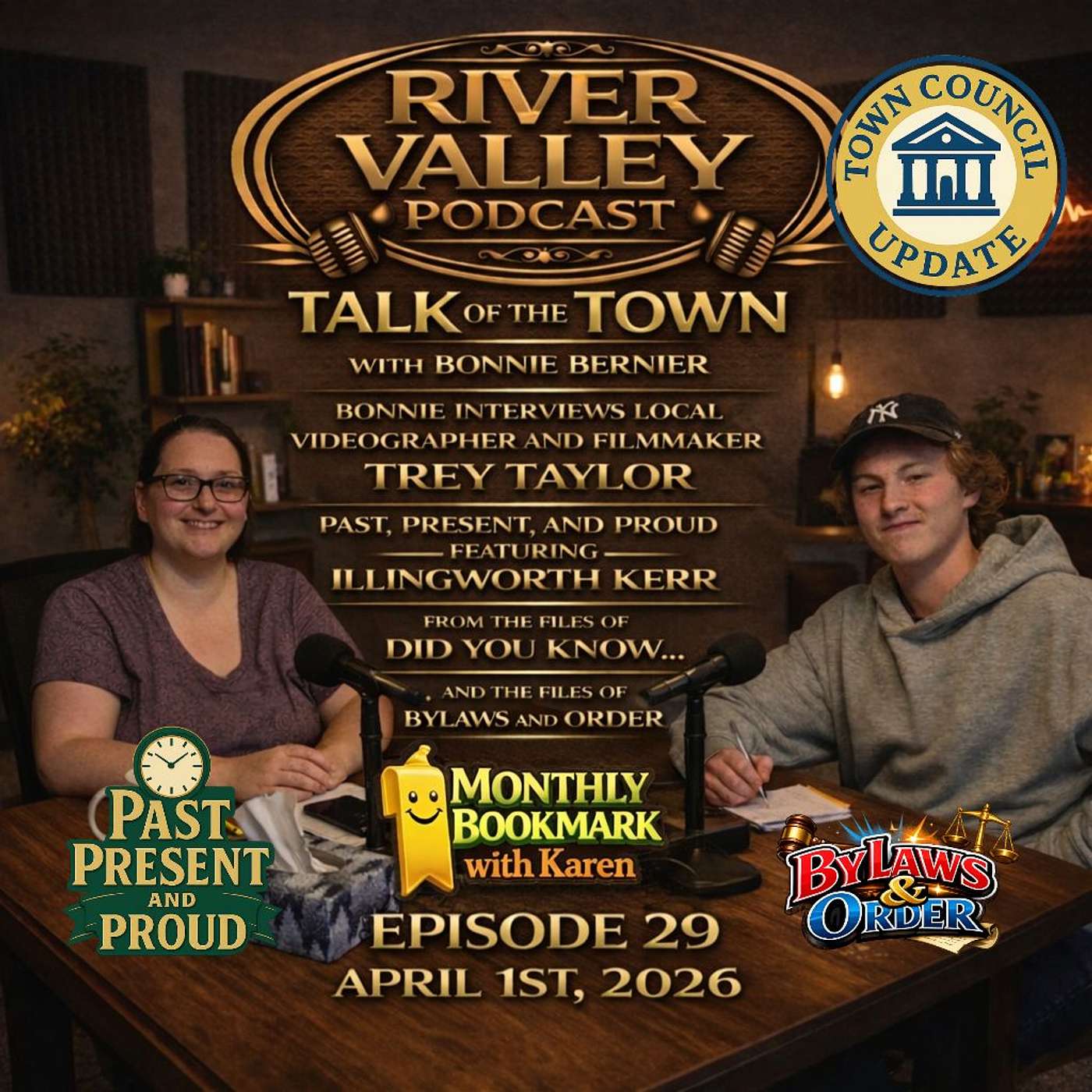 April 1st-Trey Taylor/Illingworth “Buck” Kerr episode artwork