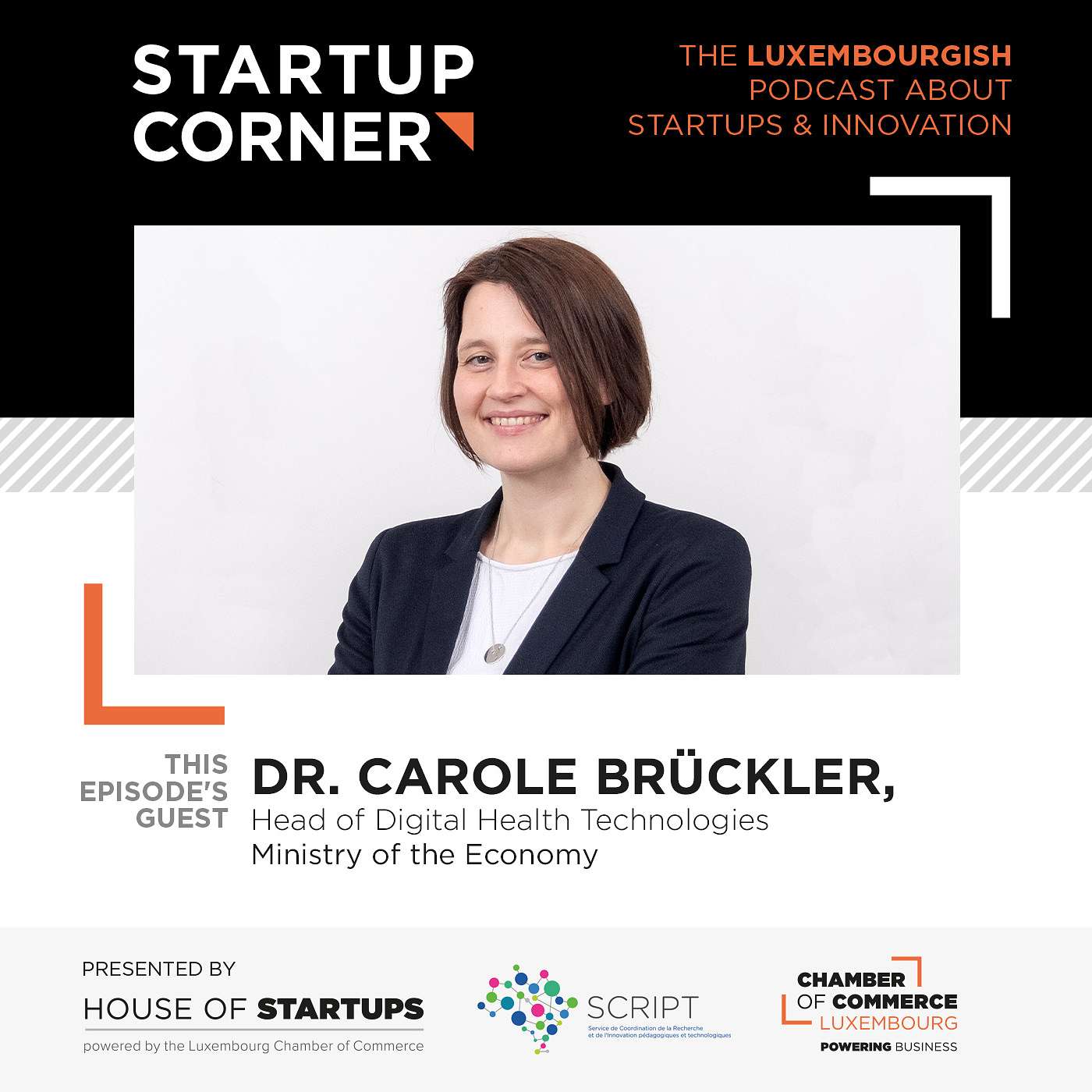 Startup Corner - Carole Brückler - Ministry of the Economy episode artwork