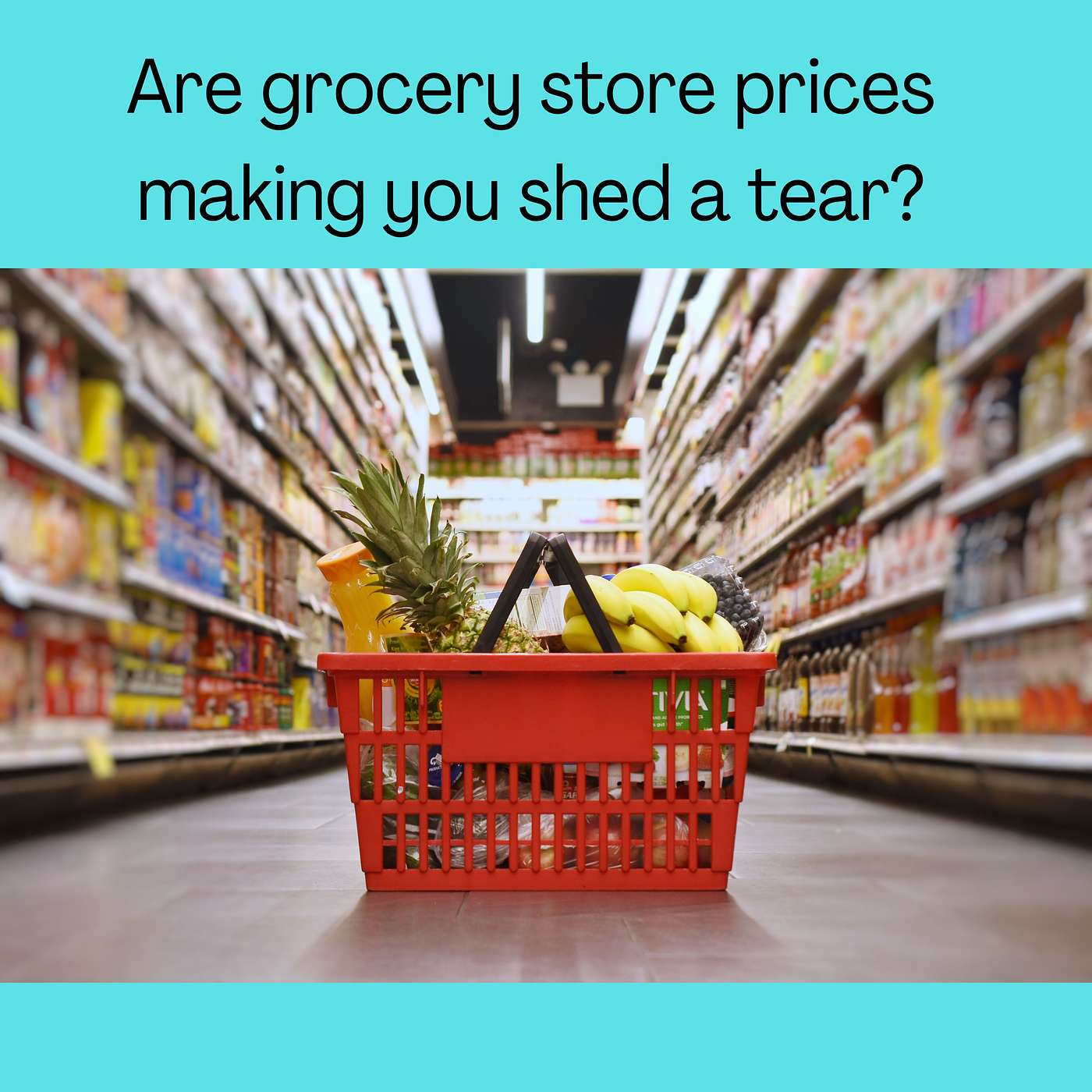 41: Are grocery store prices making you shed a tear ?