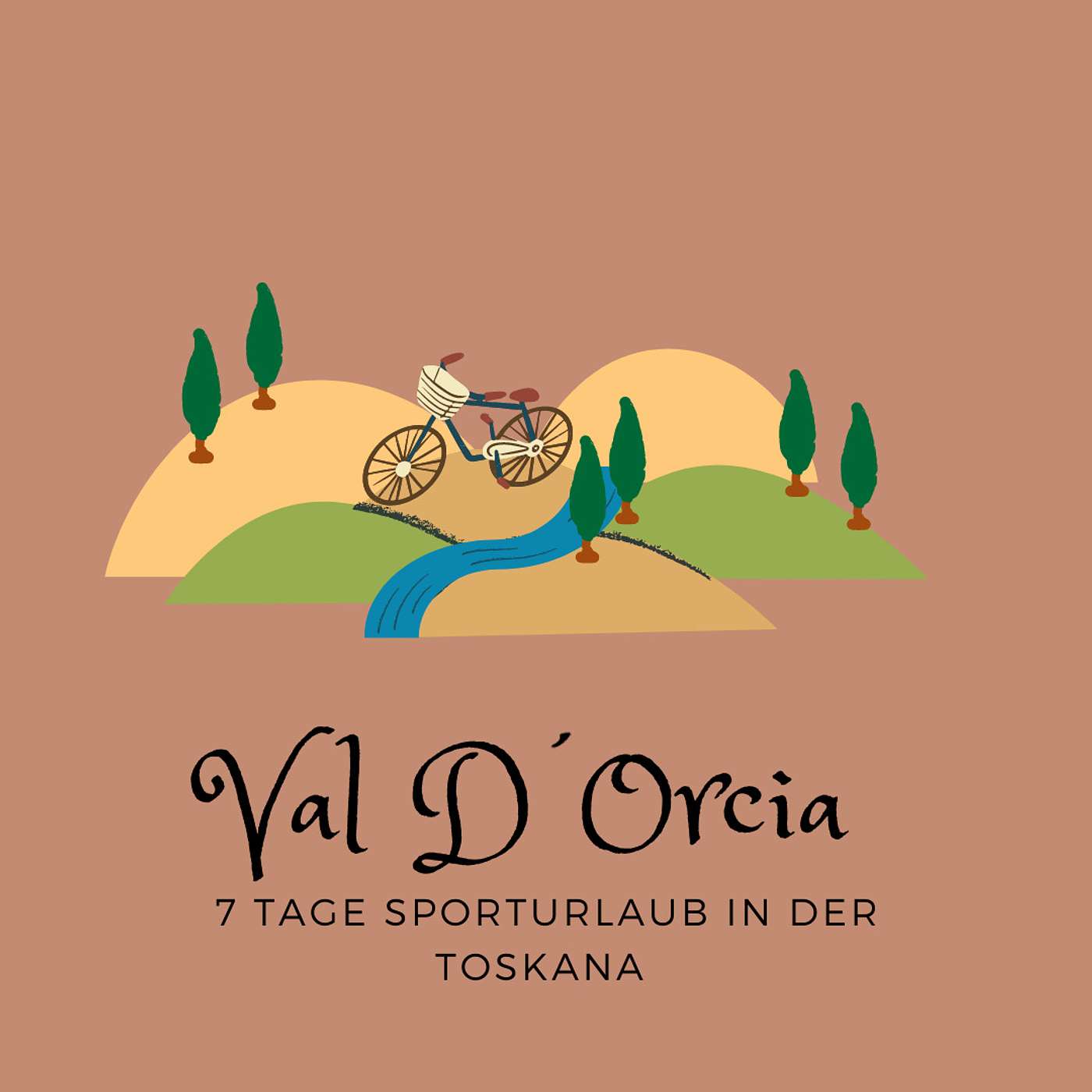 7 Tage Sporturlaub Toskana/Val d'Orcia