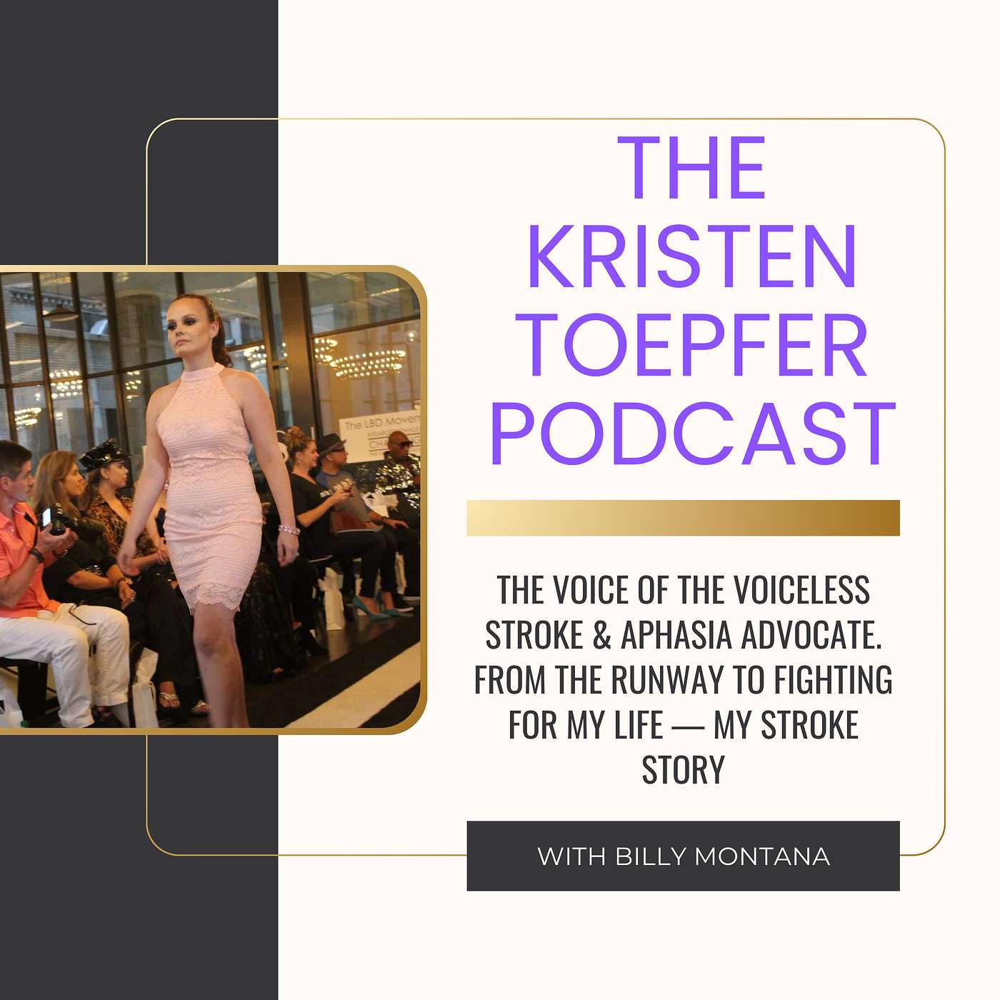 From the Runway to Fighting for My Life...How to overcome a stroke. episode artwork