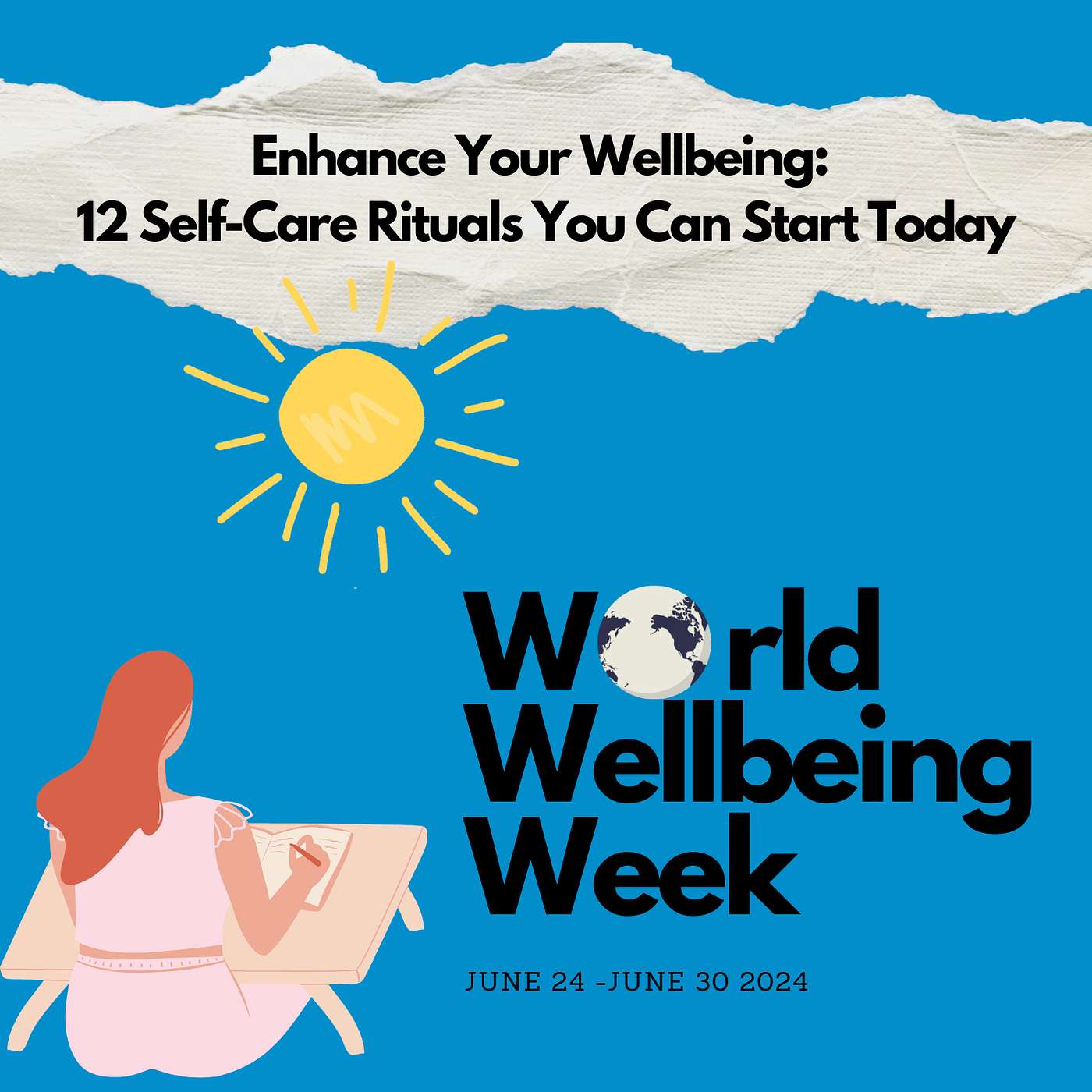 Enhance Your Wellbeing with 12 Self-Care Rituals You can Start Today - 7 Day Program for World Wellbeing Week. Day 2. episode artwork