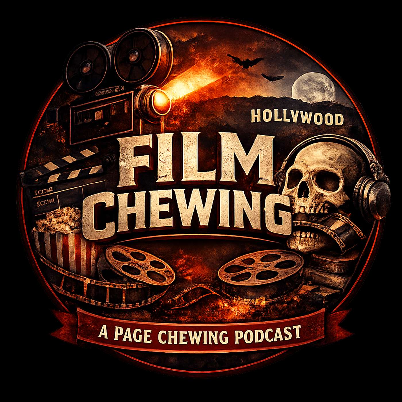 Film Chewing Artwork