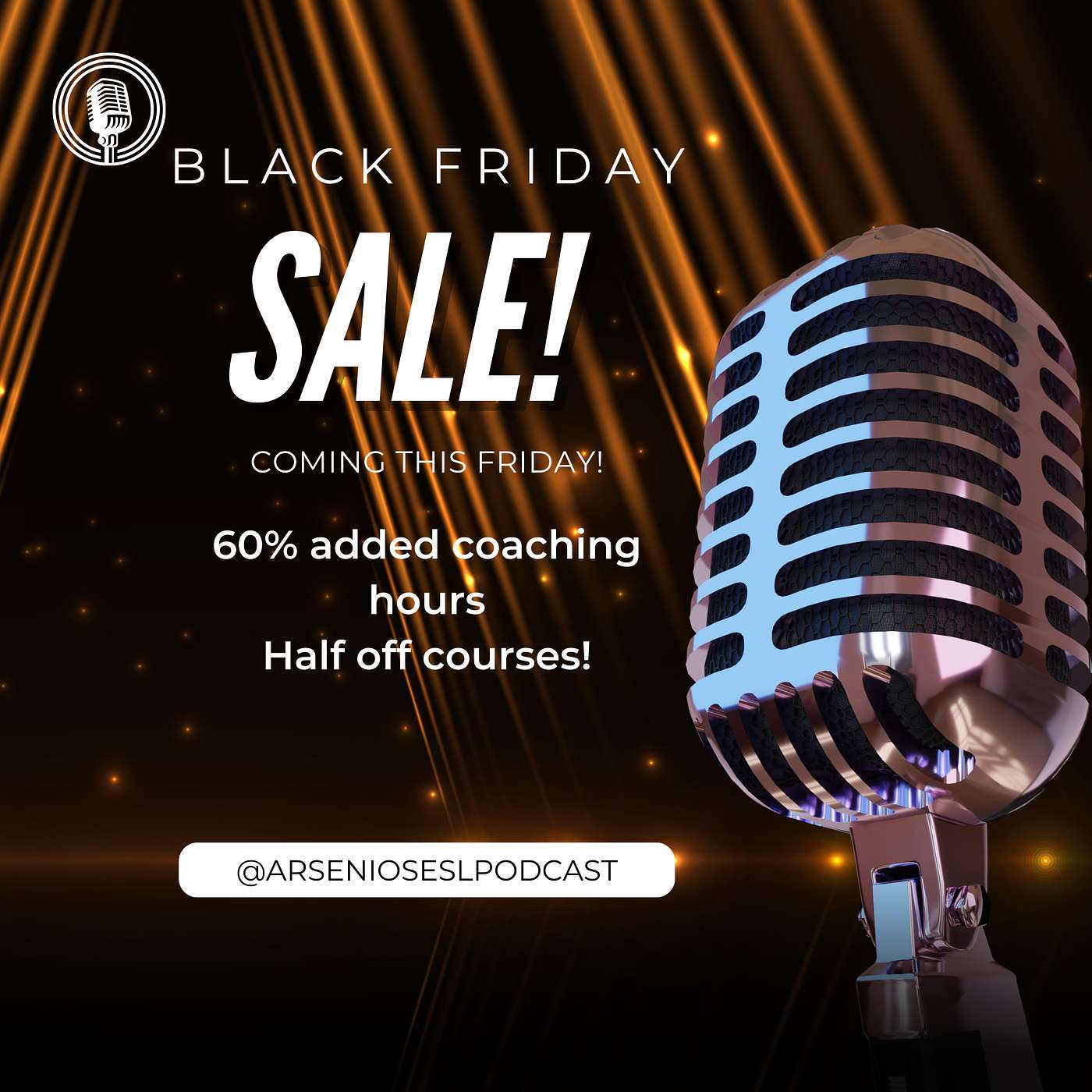 Black Friday Sale | Course Pricing & How it Can Help You! episode artwork