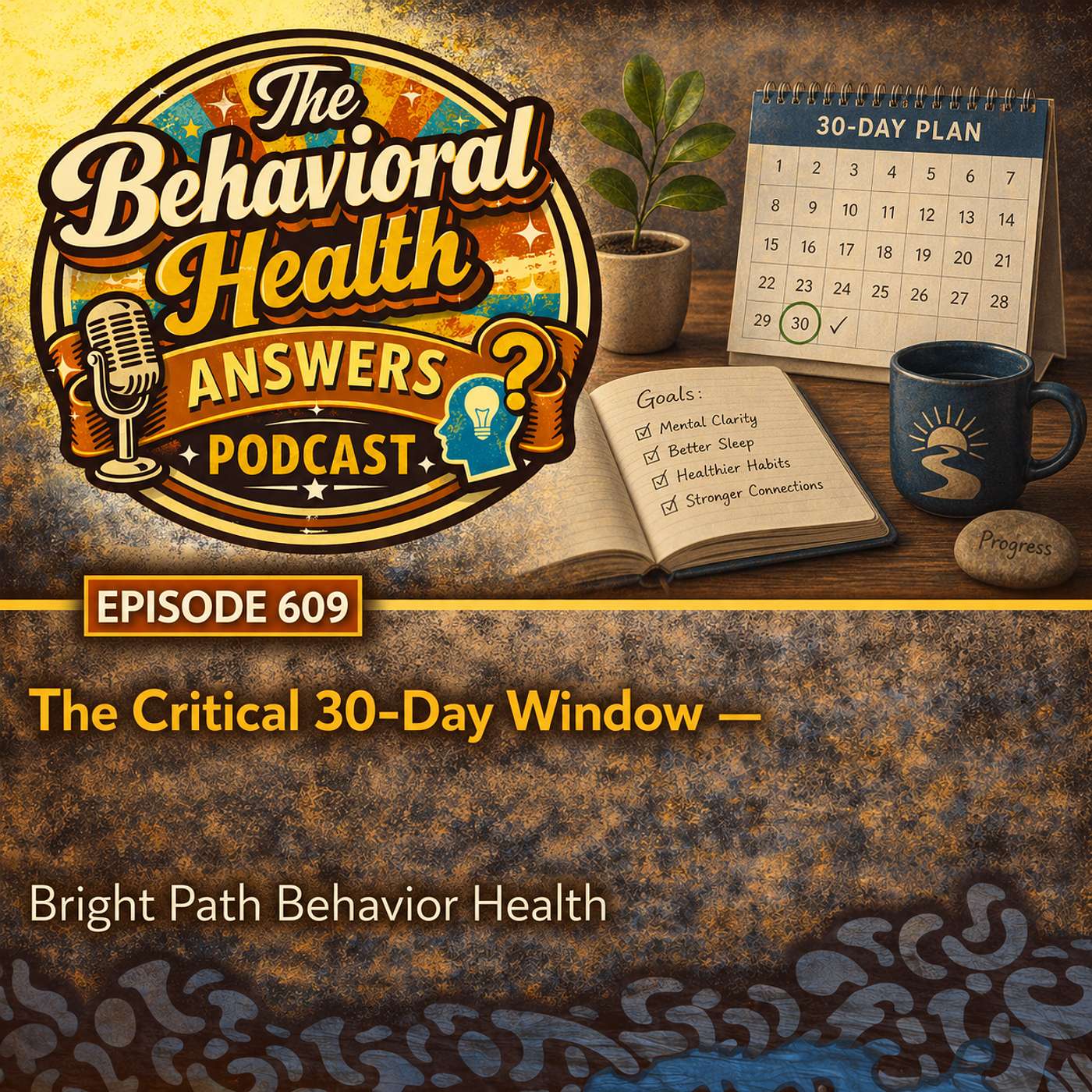 Episode 609: The Critical 30-Day Window | Bright Path Behavior Health episode artwork