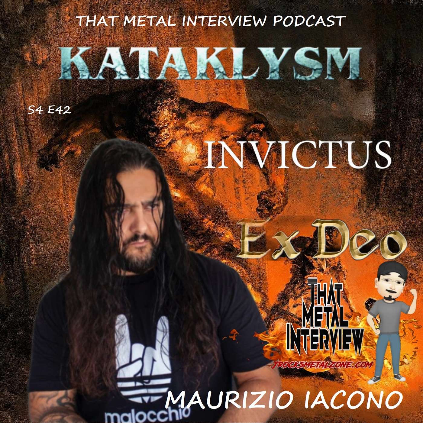 Interview w/ Maurizio Iacono of KATAKLYSM, EX-DEO & INVICTUS S4 E42