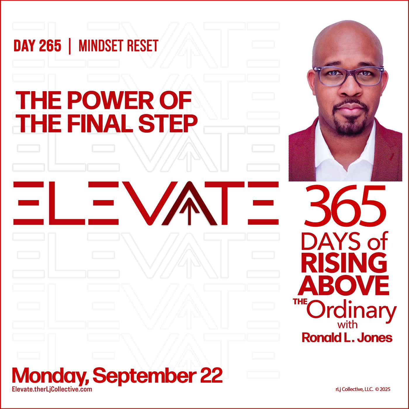 Day 265: The Power of the Final Stretch