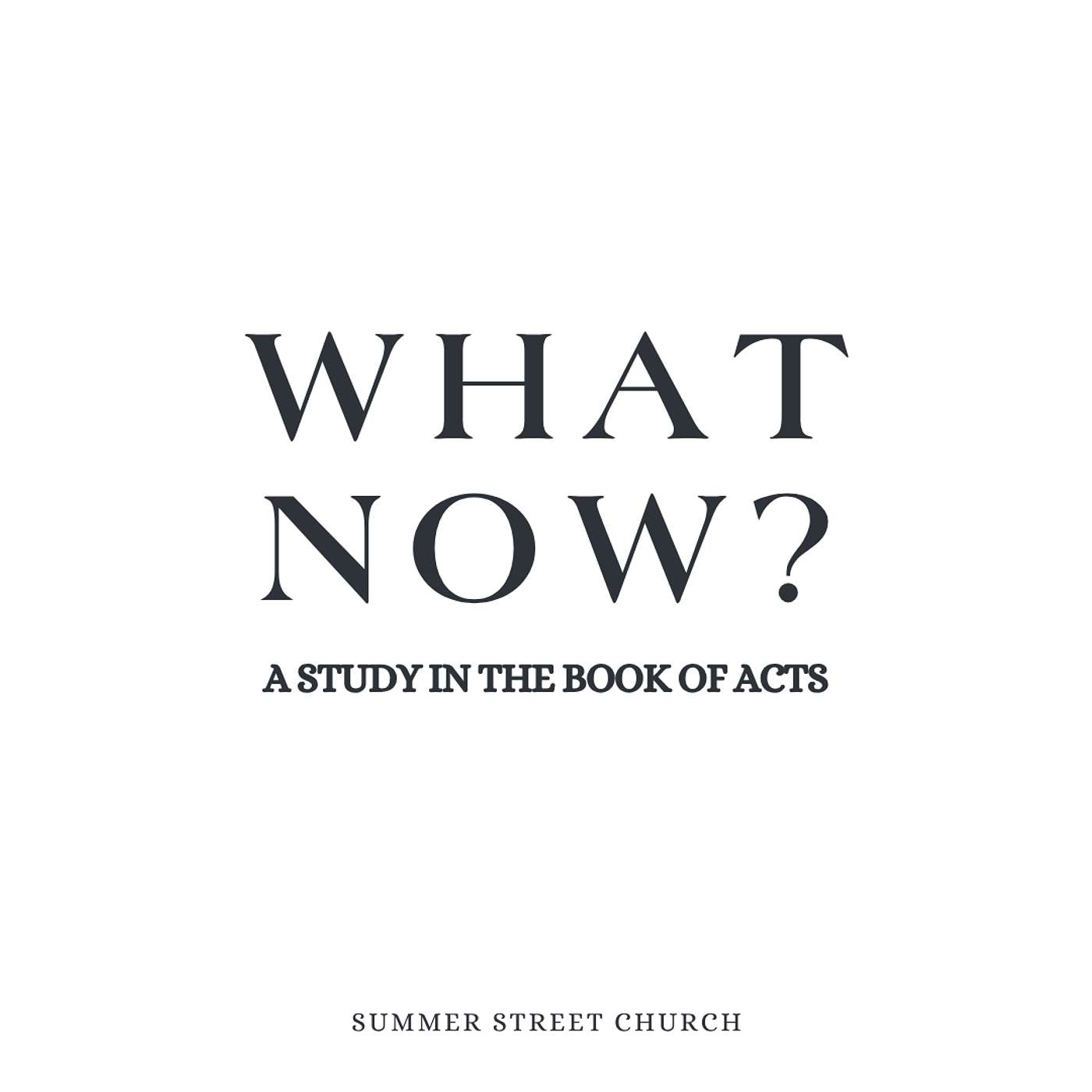What Now? (Acts) | Wait and Witness - Week 1 episode artwork