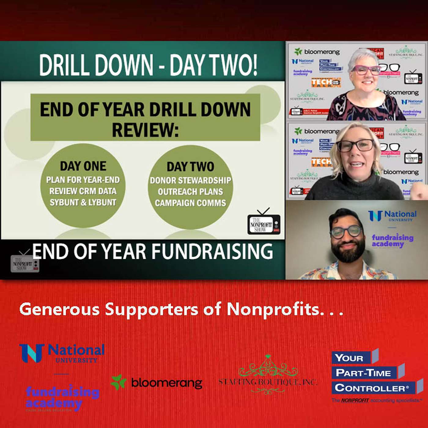 Day Two -Year-End Fundraising Drill Down