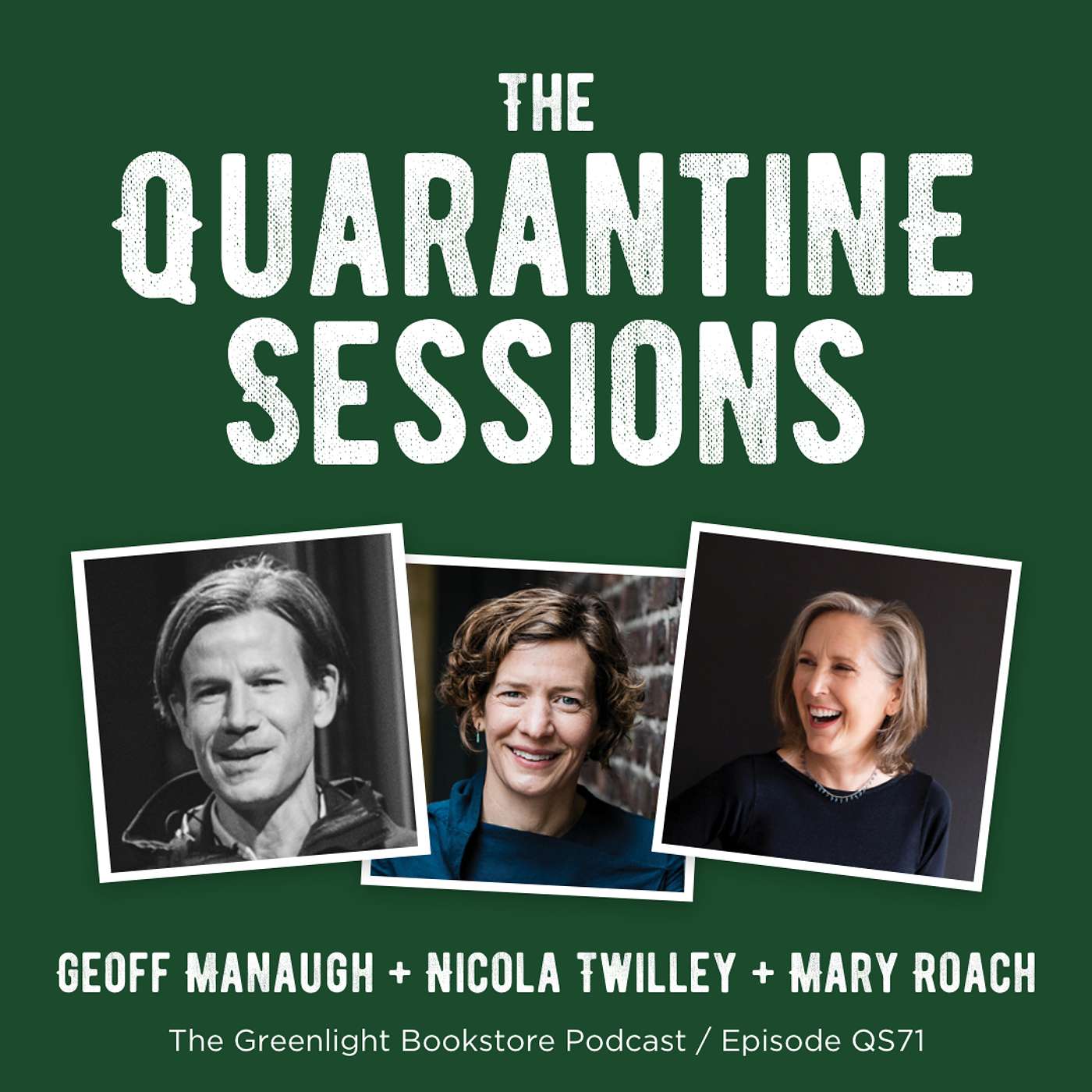 Episode QS71: Geoff Manaugh + Nicola Twilley + Mary Roach (October 28, 2021)
