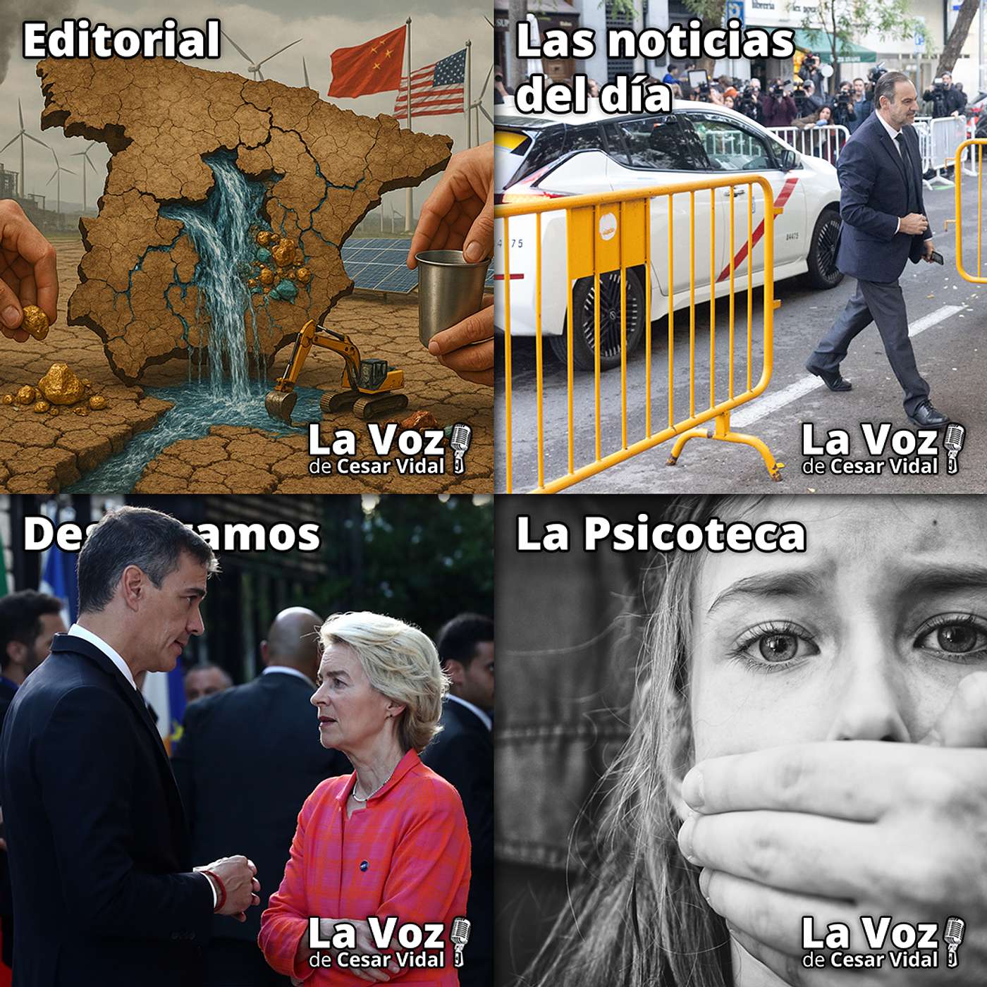 Programa Completo de La Voz de César Vidal - 15/10/25