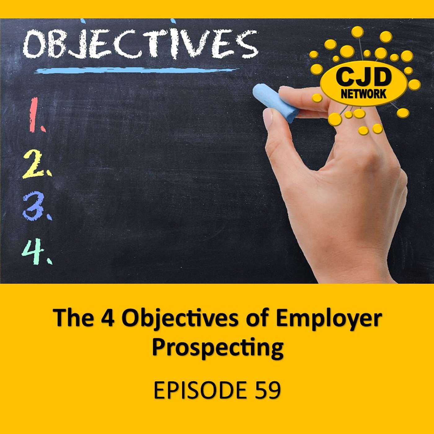 The 4 Objectives of Employer Prospecting  -- #MotivatingMondays Episode 59 episode artwork