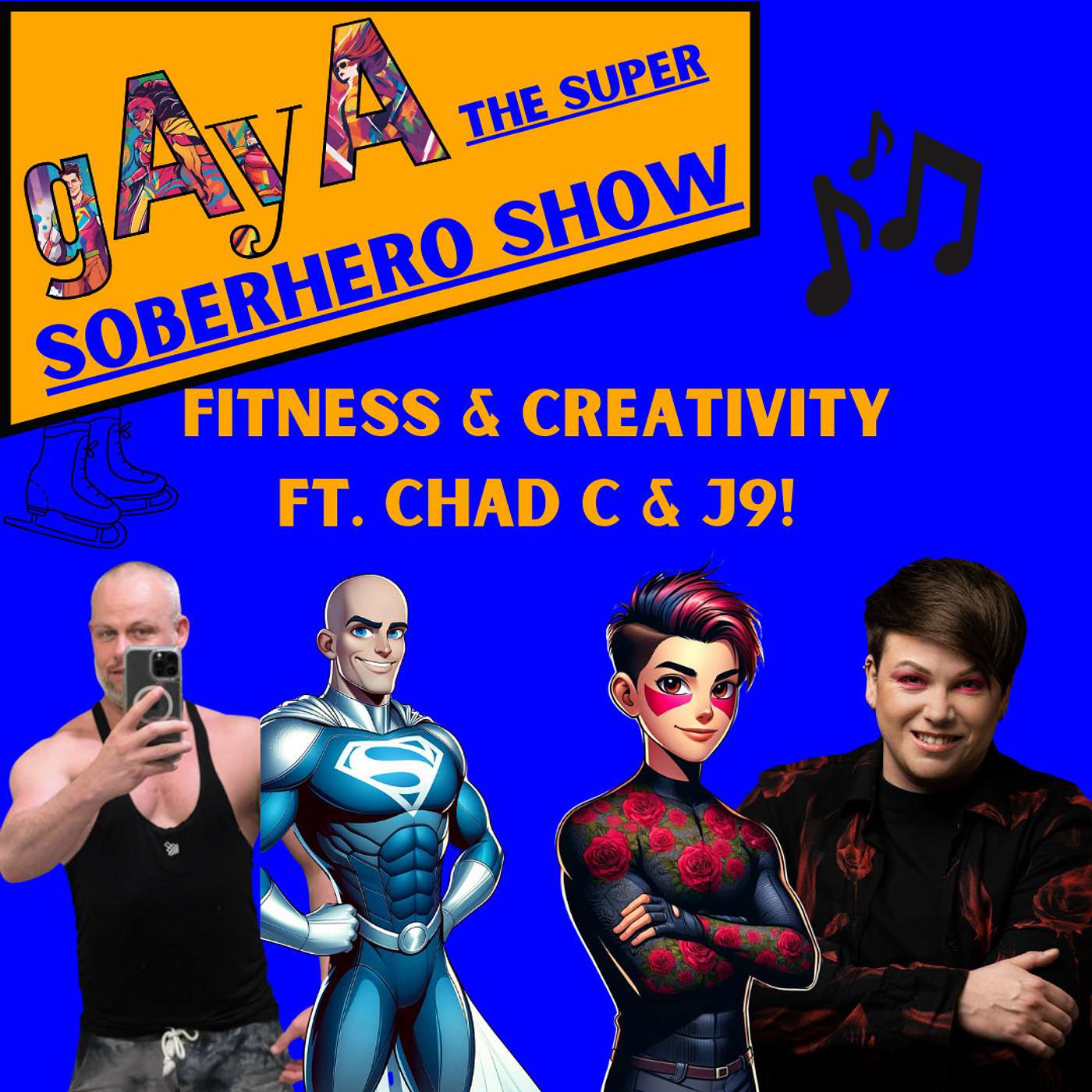 Skating, Self Love, ADHD, and Making Music in Sobriety ft. Chad and J9 #184