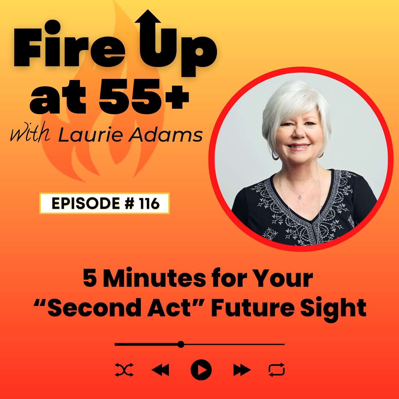 116. 5 Minutes for Your “Second Act” Future Sight | This is Your Intro to True Midlife-Plus Vision