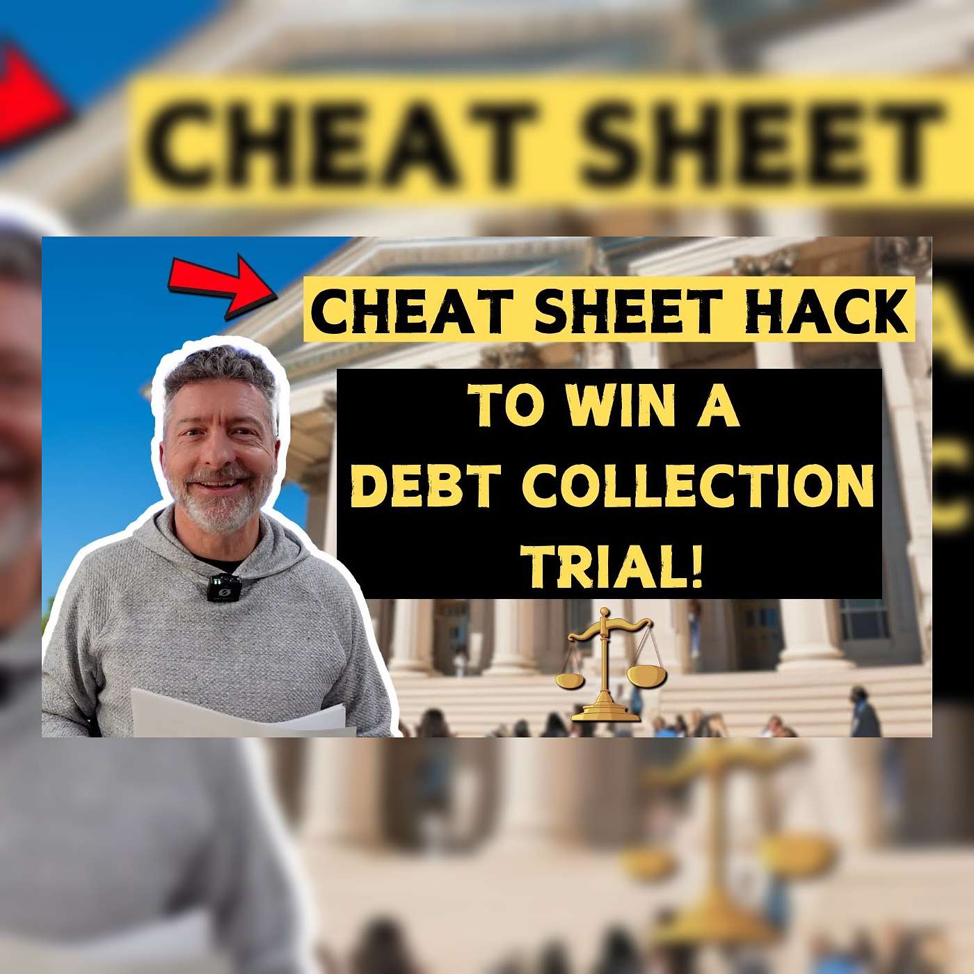 Cheat Sheet Hack to Win a Debt Collection Trial!