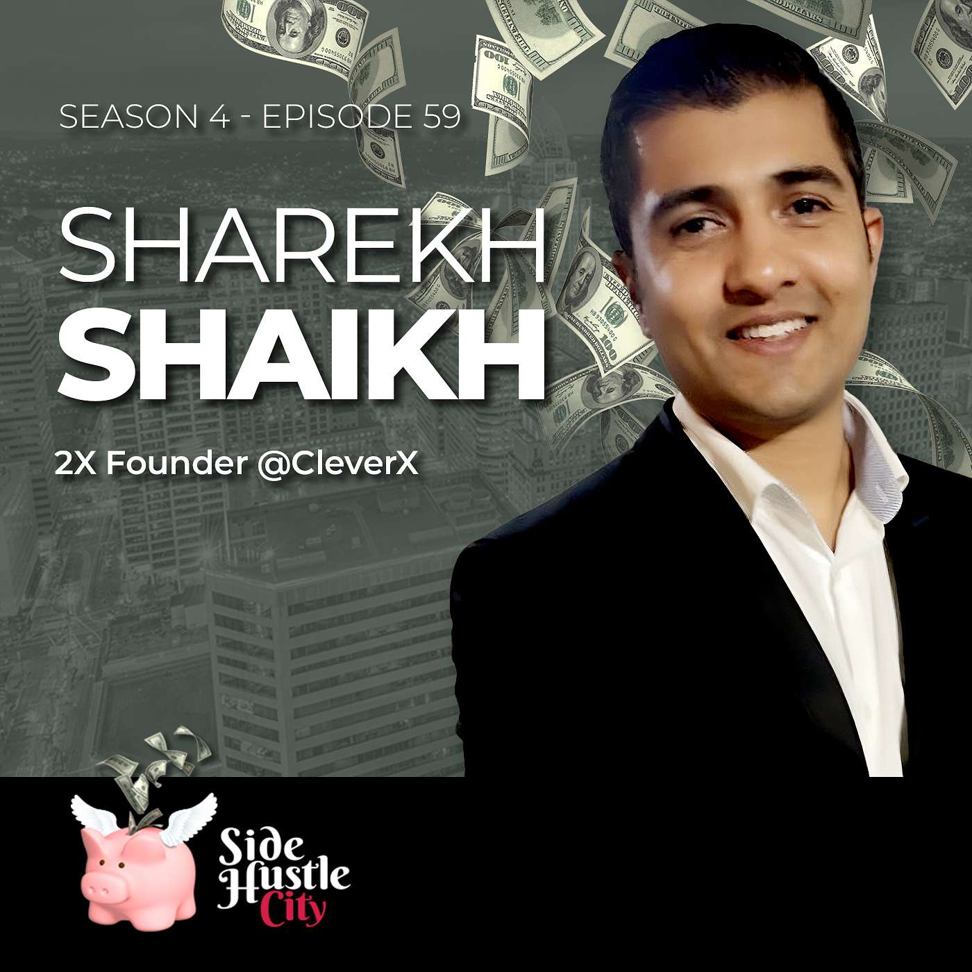 Charting the Entrepreneurial Journey: From Side Hustle to Global Startup Success with Sharekh Shaikh episode artwork