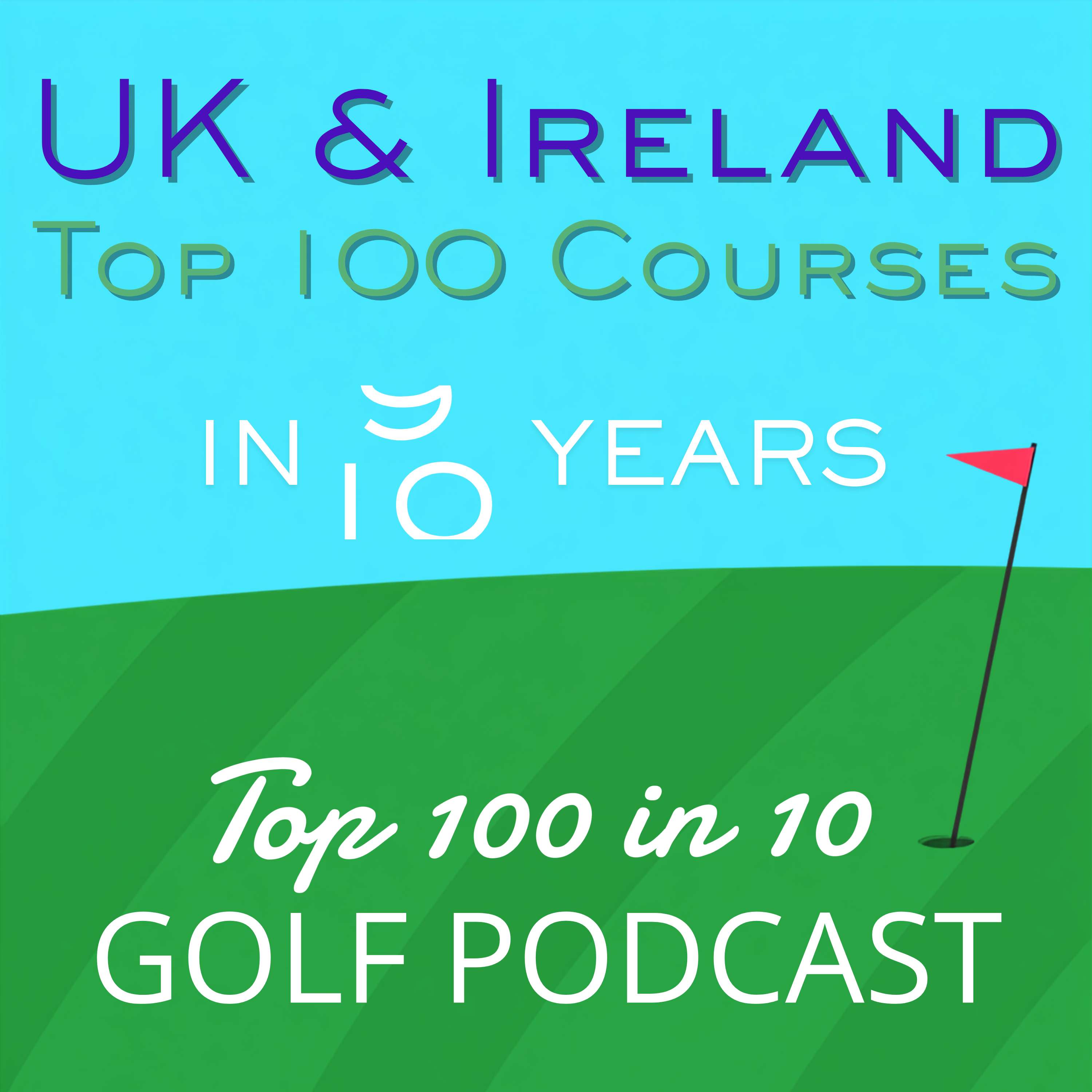 The Top 100 in 10 Golf Podcast Artwork