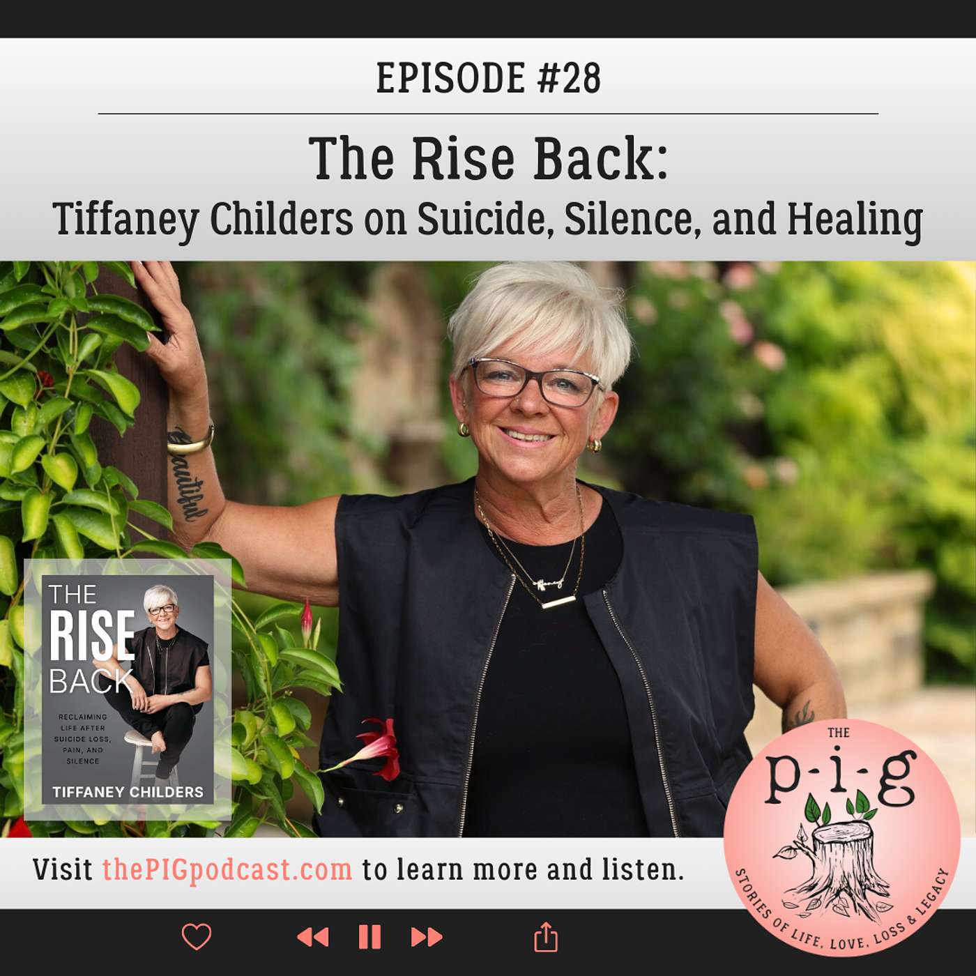 The Rise Back: Tiffaney Childers on Suicide, Silence, and Healing episode artwork