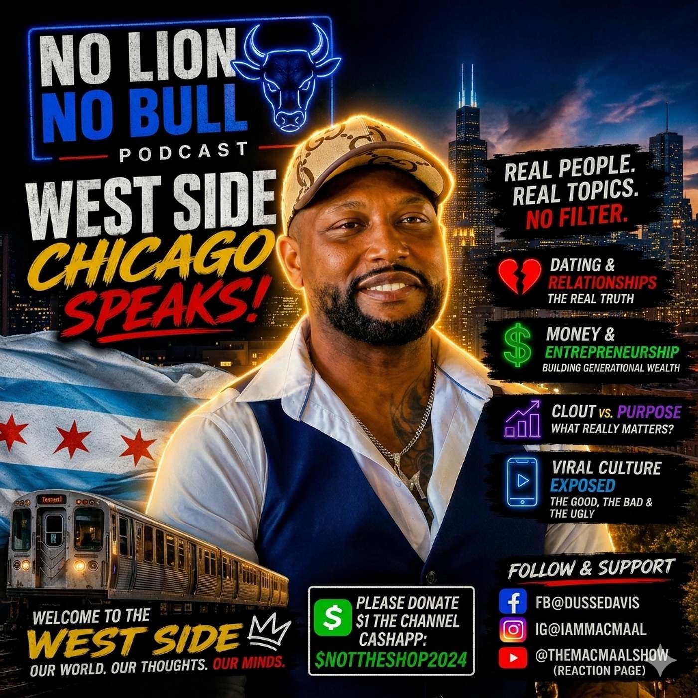 West Side Chicago Speaks: Clout, Money, Dating & Entrepreneurship Unfiltered episode artwork