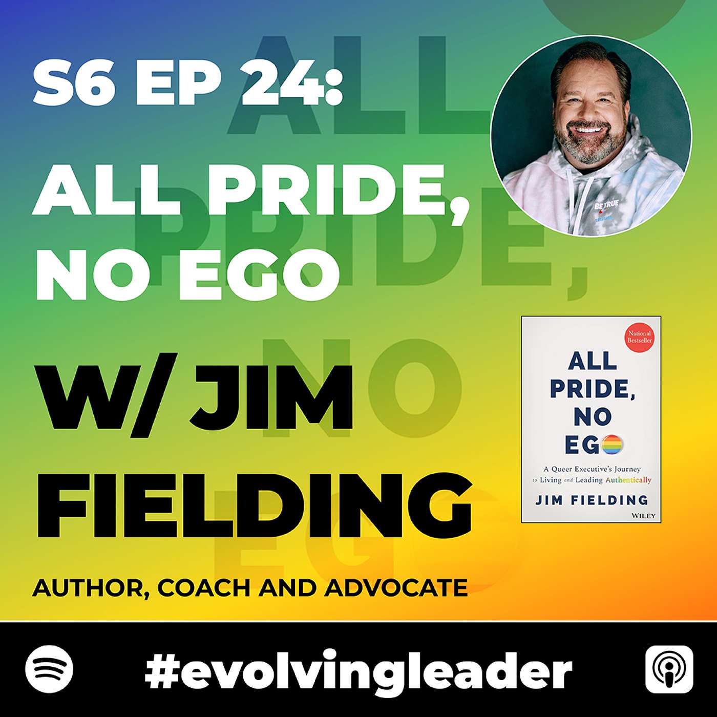 cover of episode All Pride, No Ego with Jim Fielding