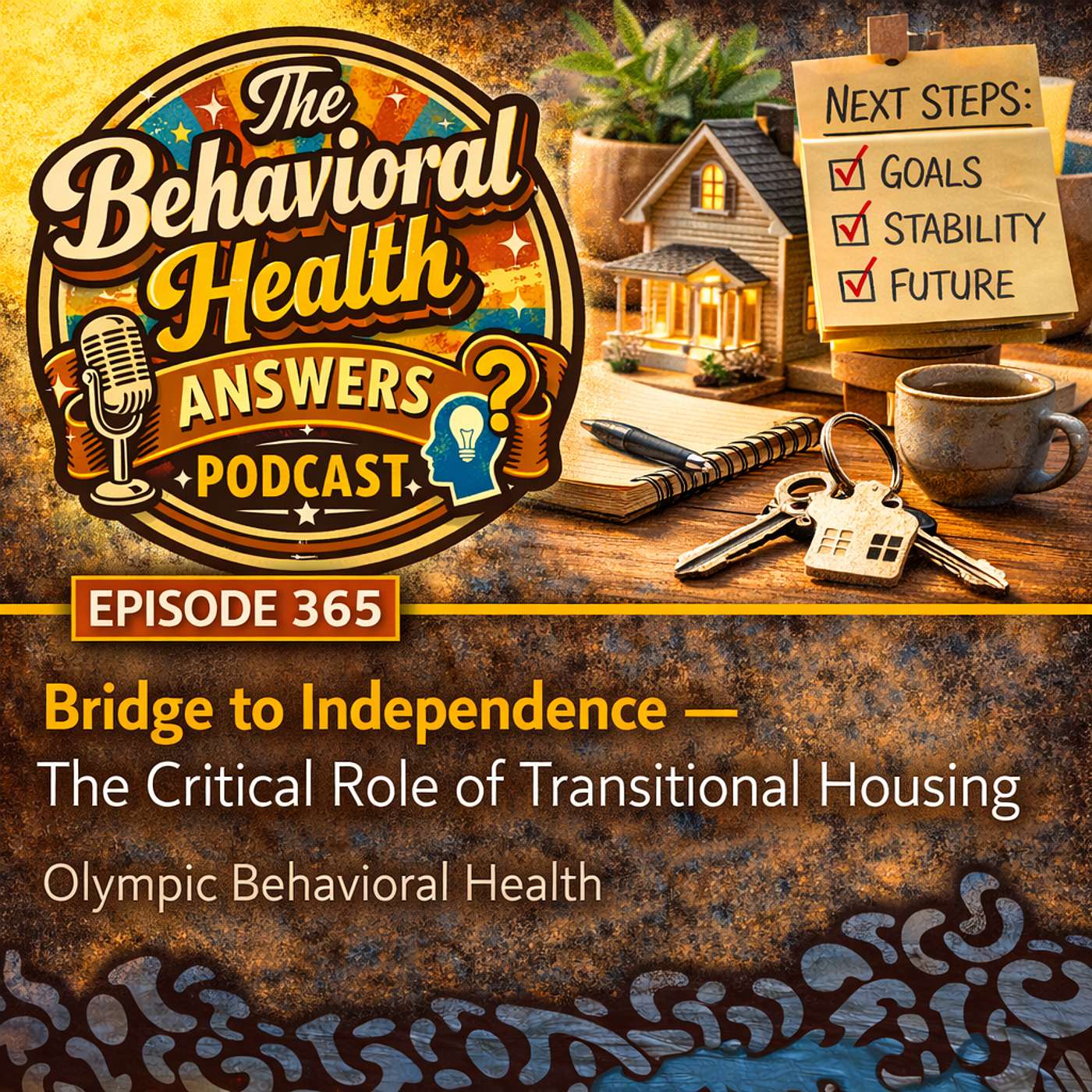 Episode 365: Bridge to Independence - The Critical Role of Transitional Housing | Olympic Behavioral Health episode artwork