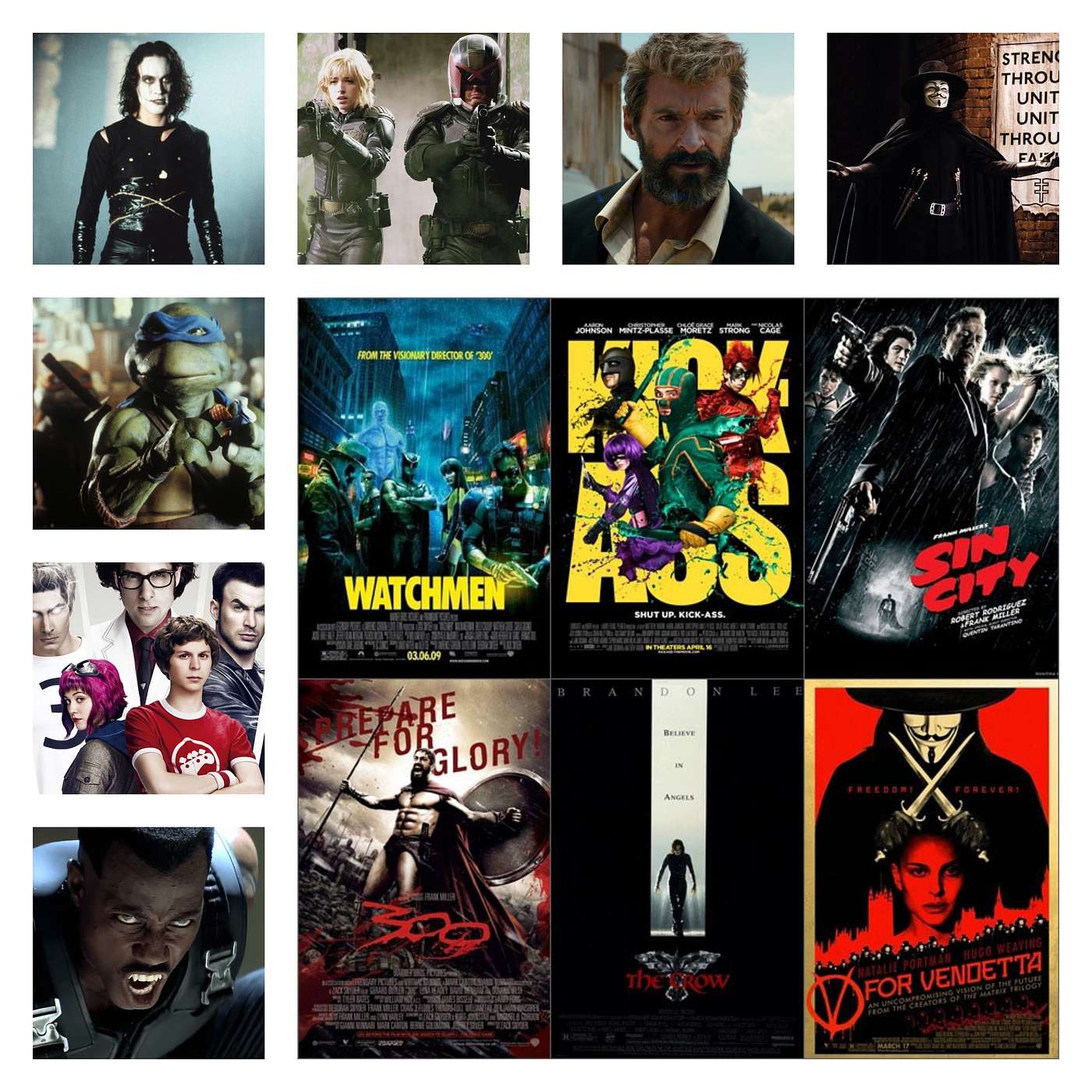 Top 7 Comic Book Adaptations