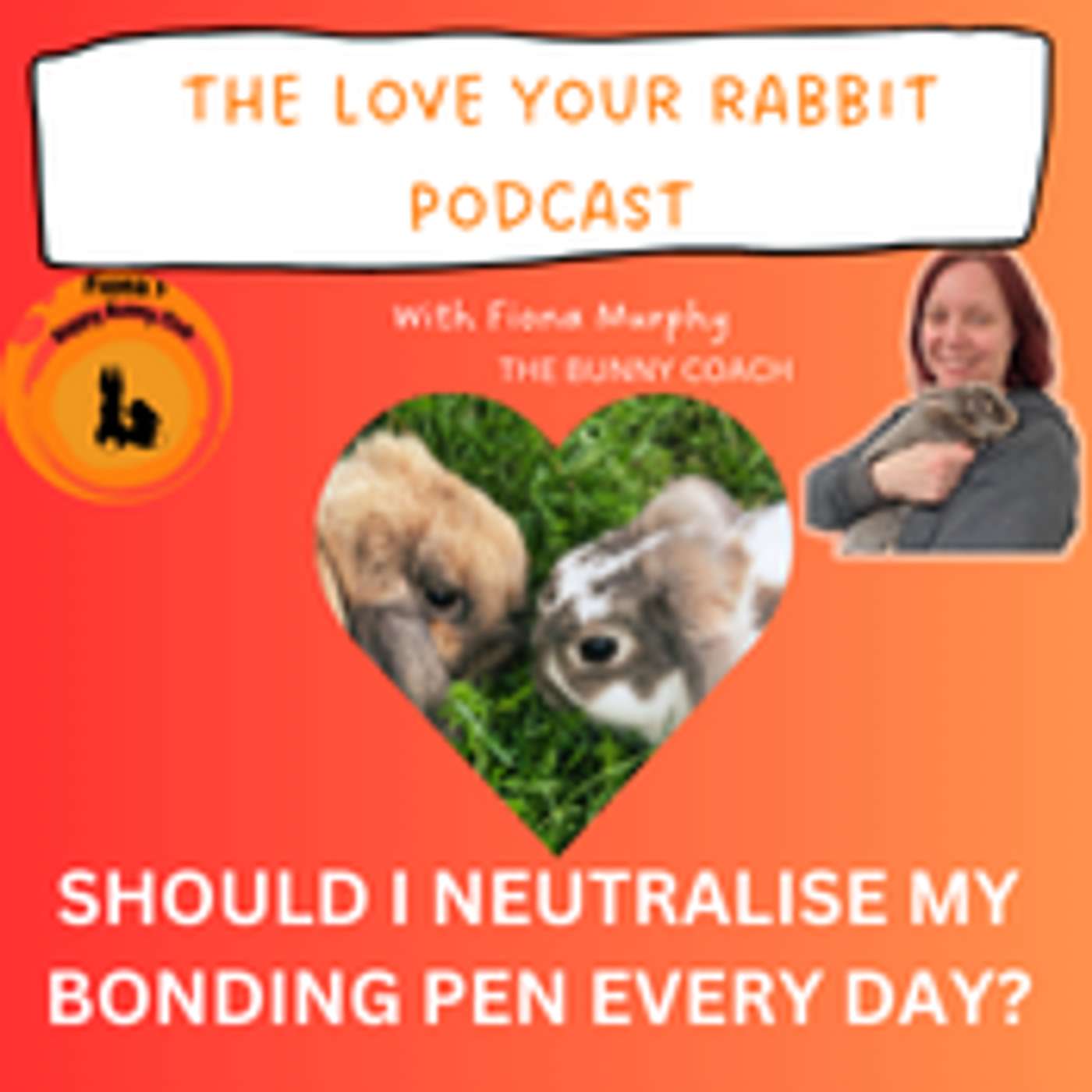 The Love Your Rabbit Podcast with Fiona Murphy, The Bunny Coach
