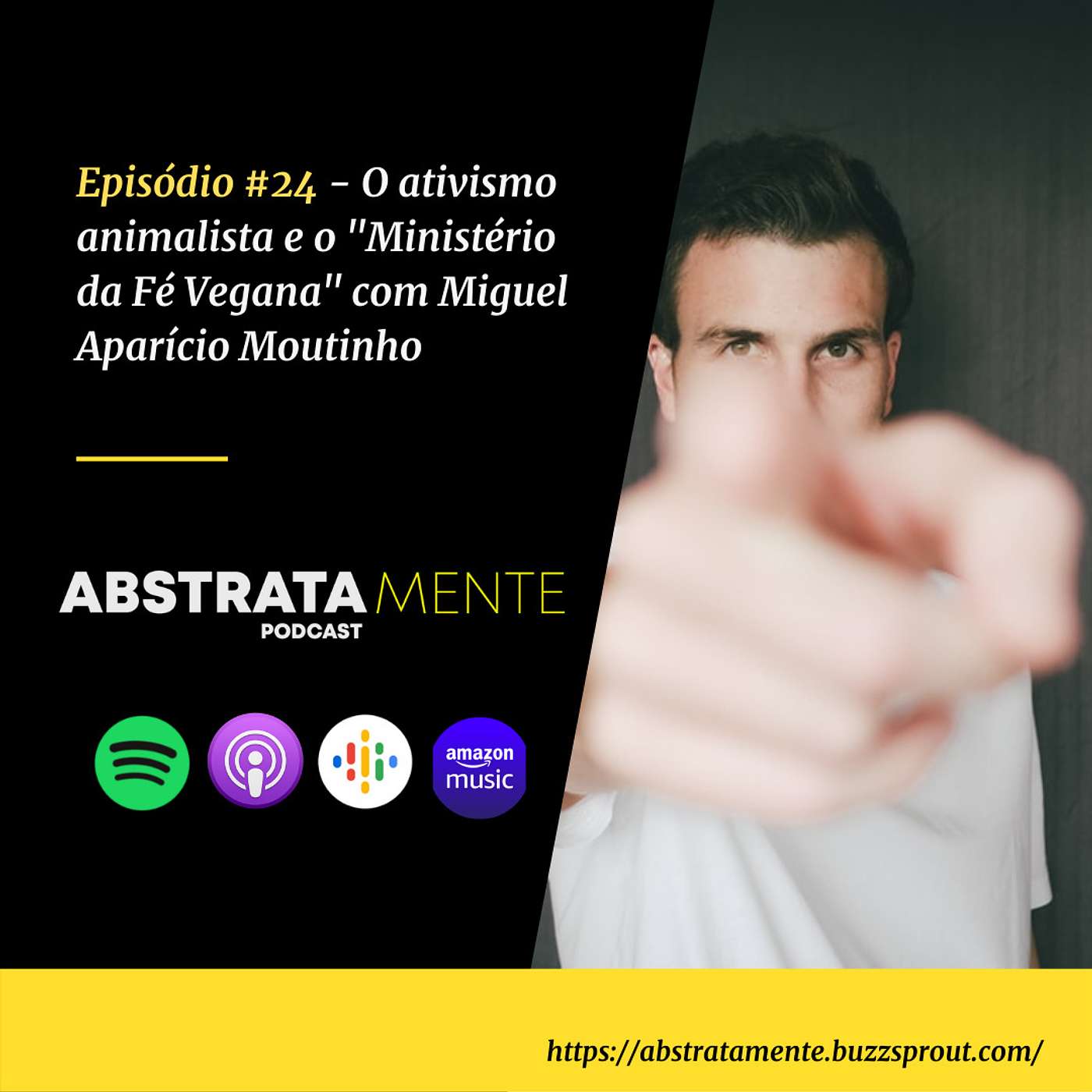 Ep.#24 - O ativismo animalista e o "Ministério da Fé Vegana", com Miguel Aparício Moutinho