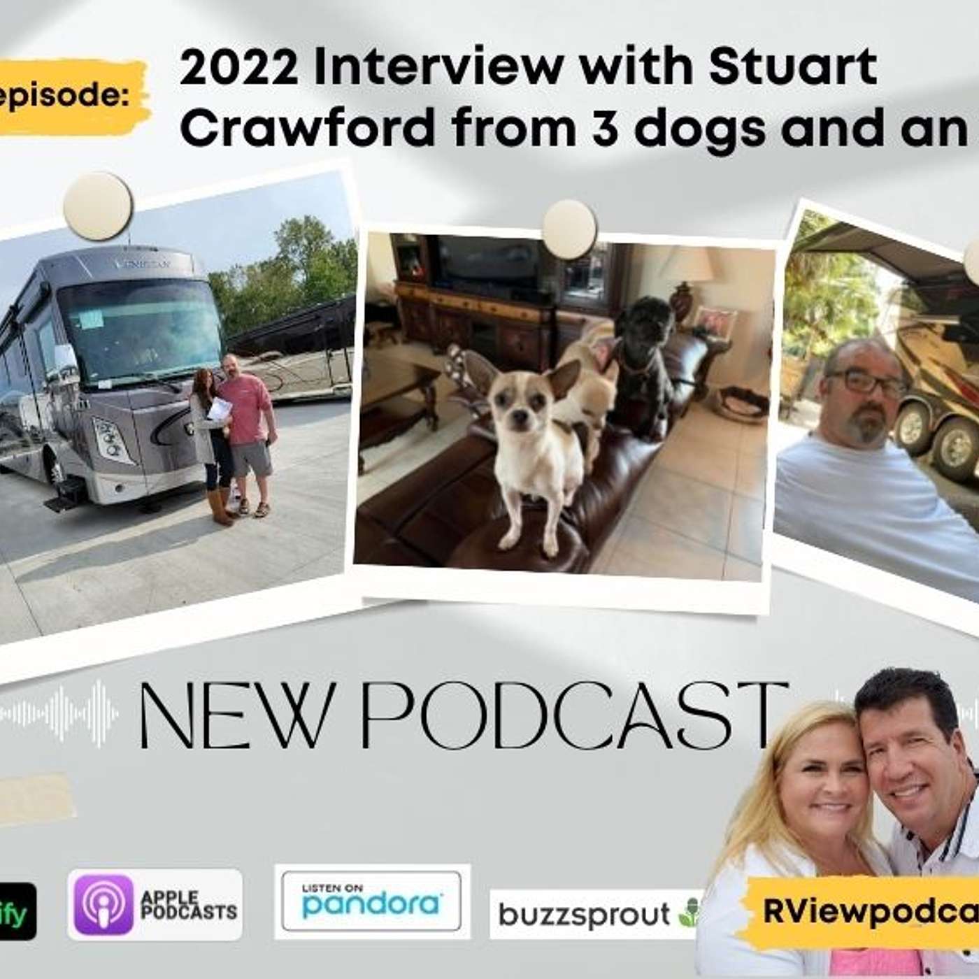 2022 Interview with Stuart Crawford from 3 dogs and an RV.