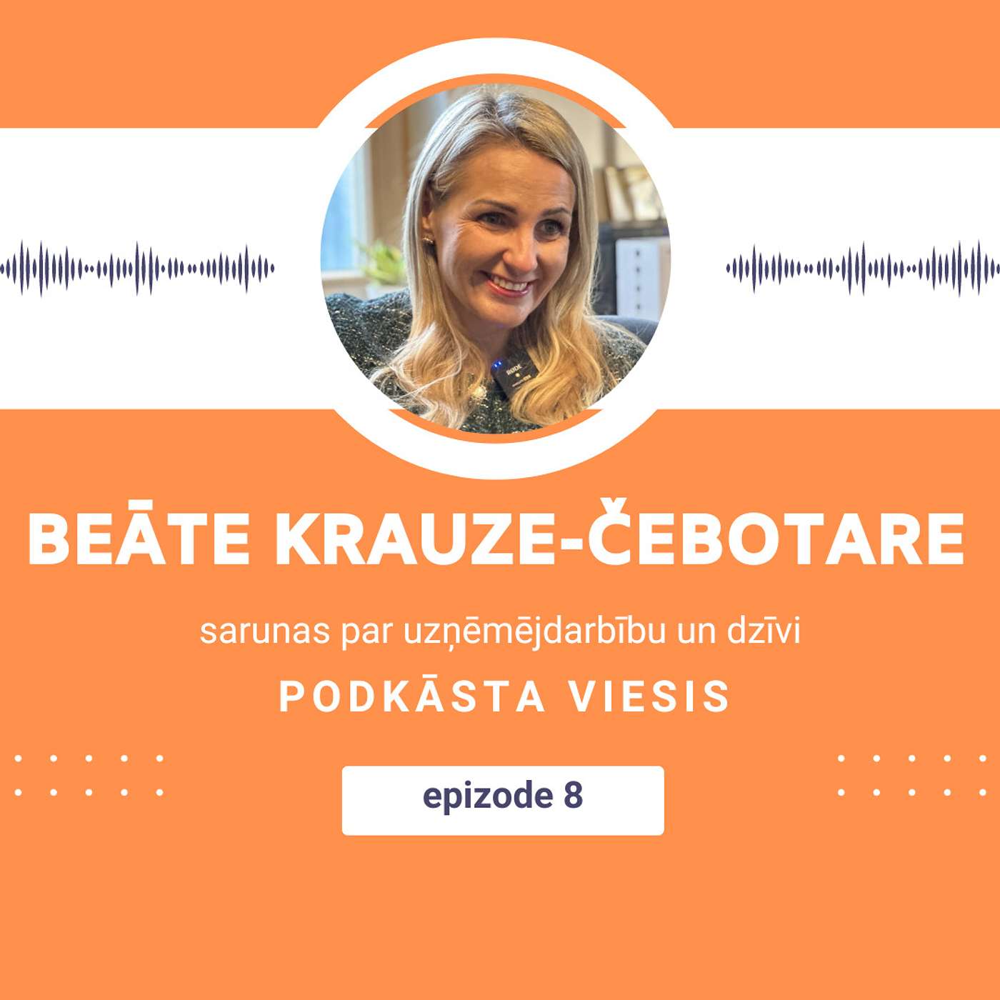 s02e08 - Beāte Krauze-Čebotare episode artwork
