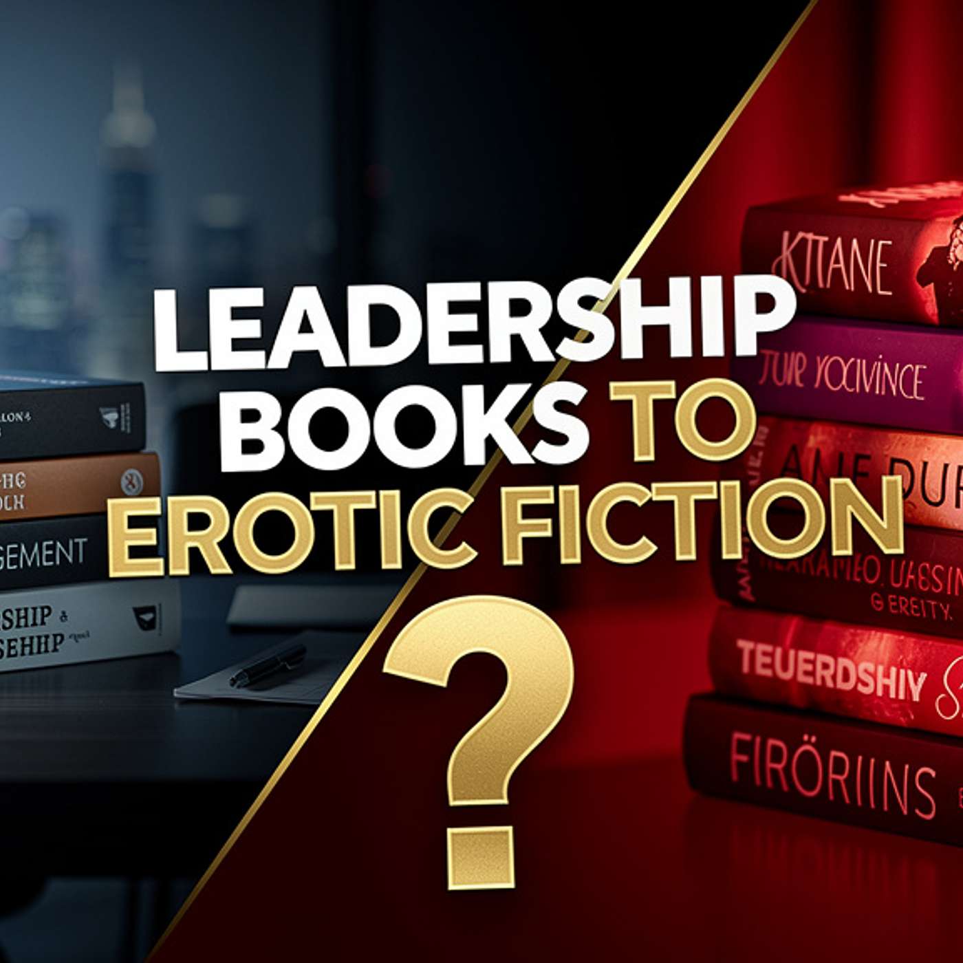 From Leadship Books to Erotic Fiction: A Real Conversation (feat. Anthony Scott)