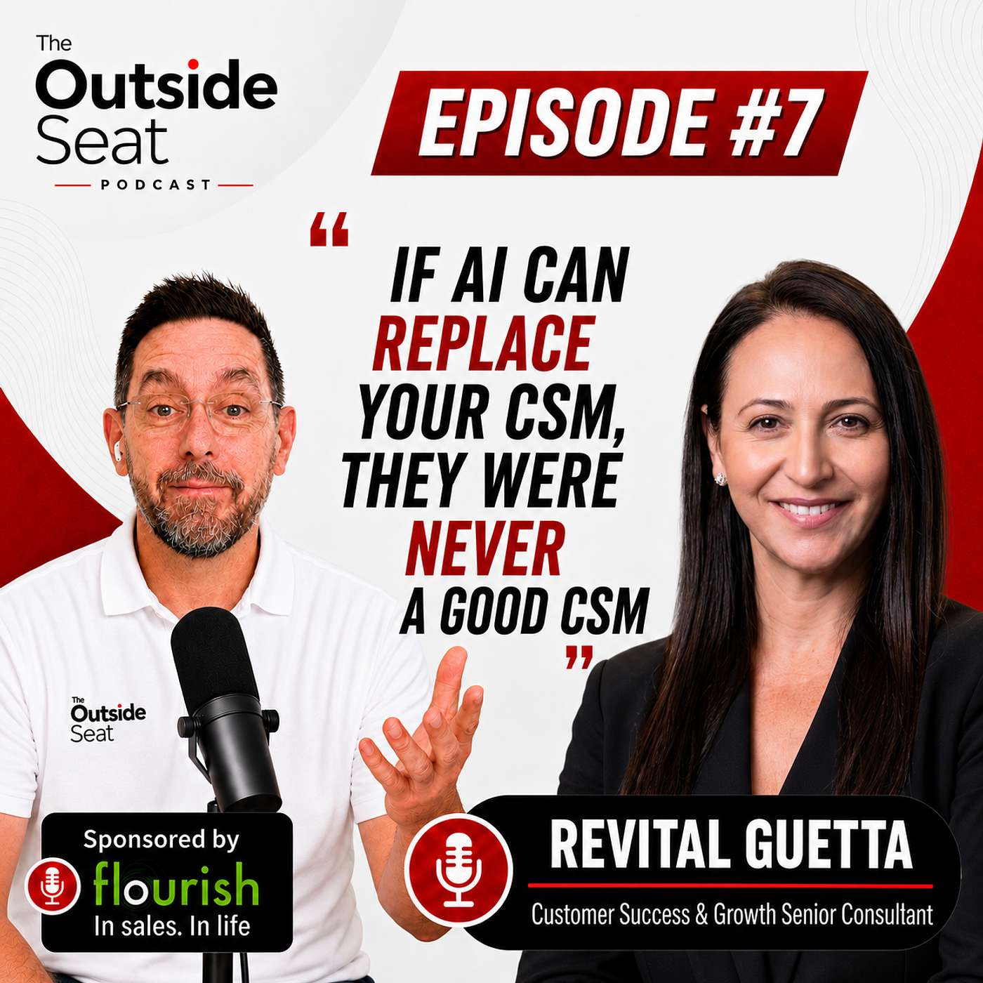 If AI Can Replace Your CSM, They Were Never a Good CSM | Revital Guetta, Customer Success & Growth episode artwork