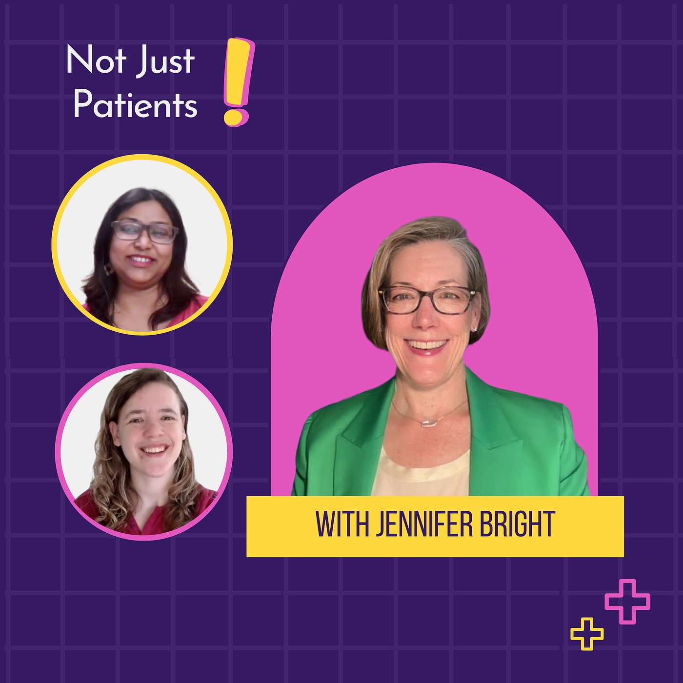 Developing Patient-Centred Outcomes Measures | Jennifer Bright episode artwork