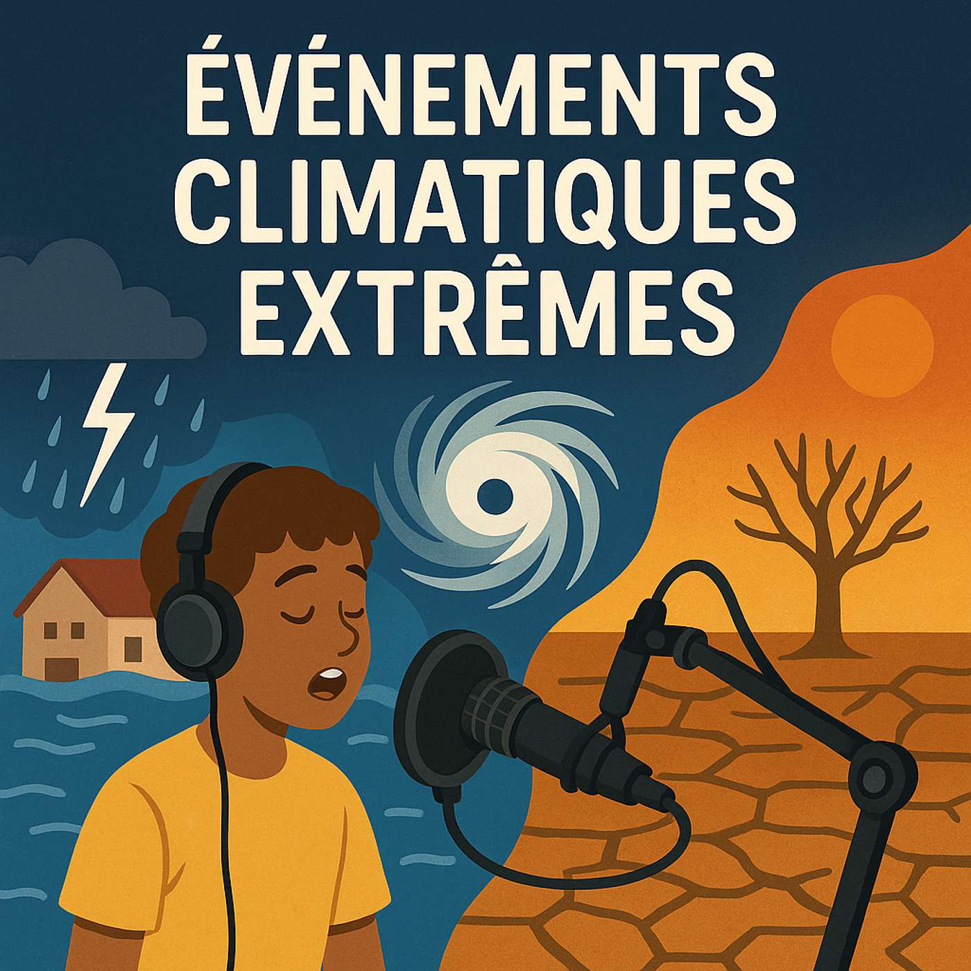 Nos graines de reporters scientifiques vous parlent des évènements météorologiques extrêmes