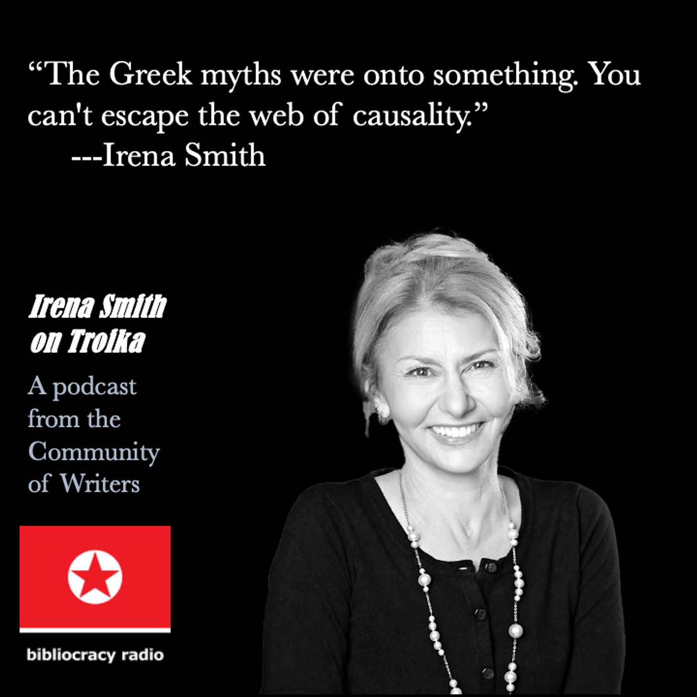 Bibliocracy Radio: Irena Smith on Troika episode artwork
