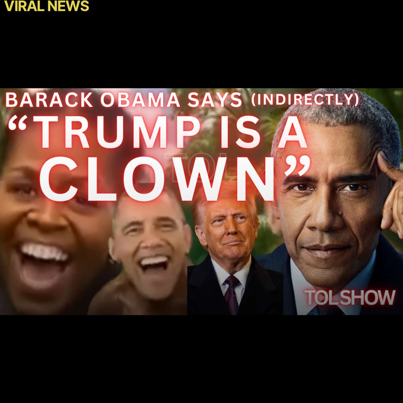 Obama JABS Trump as a Clown – But Misses HUGE Opportunity.