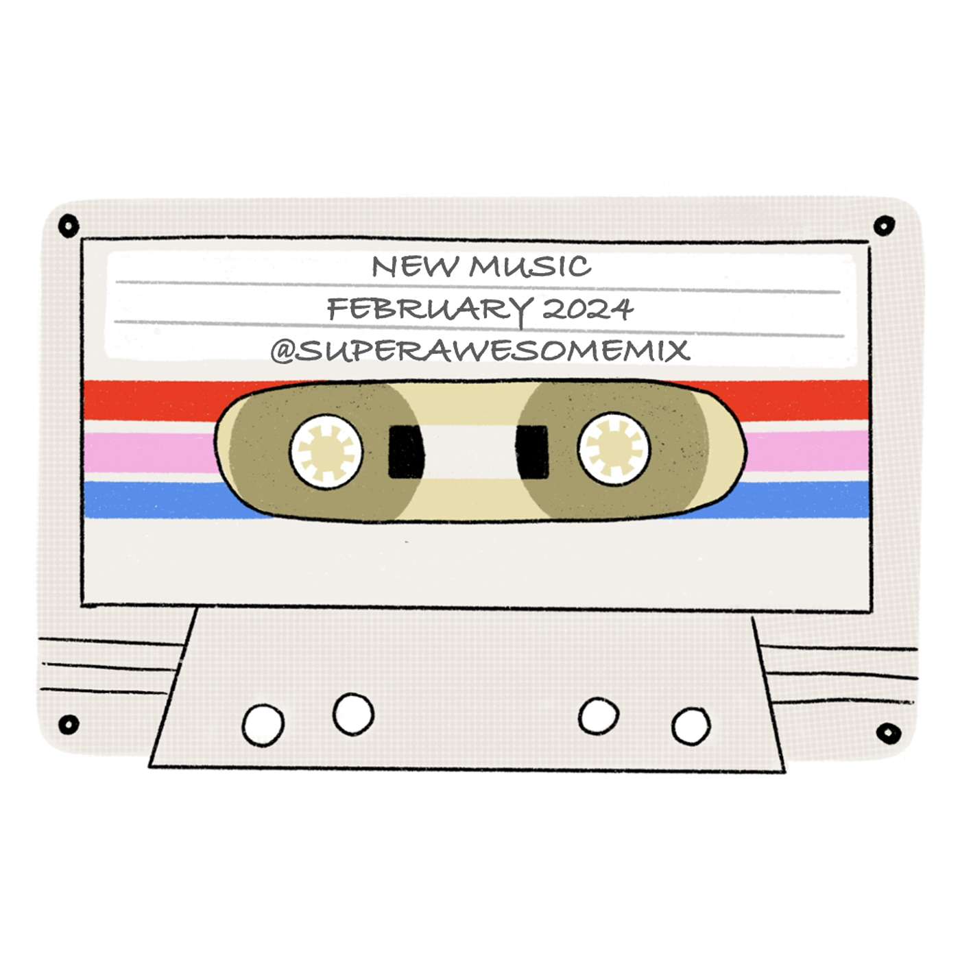 New Music Mix: February 2024 (Mix Tape #4, S4)